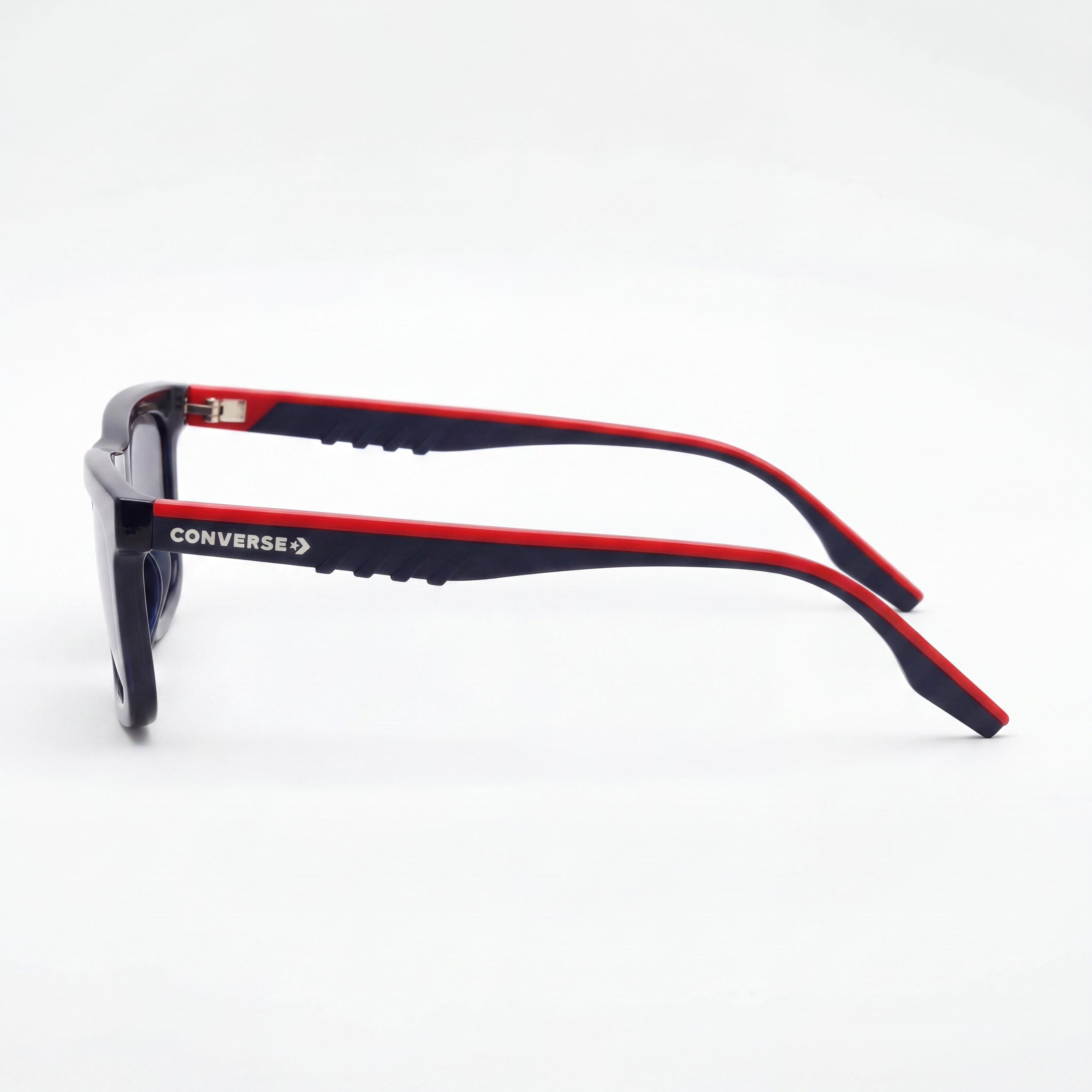 Gafas de sol Converse Classic para mujer, armazón de acetato cristalino de obsidiana, lentes de policarbonato con protección UV 400, 54 mm, Photo 3