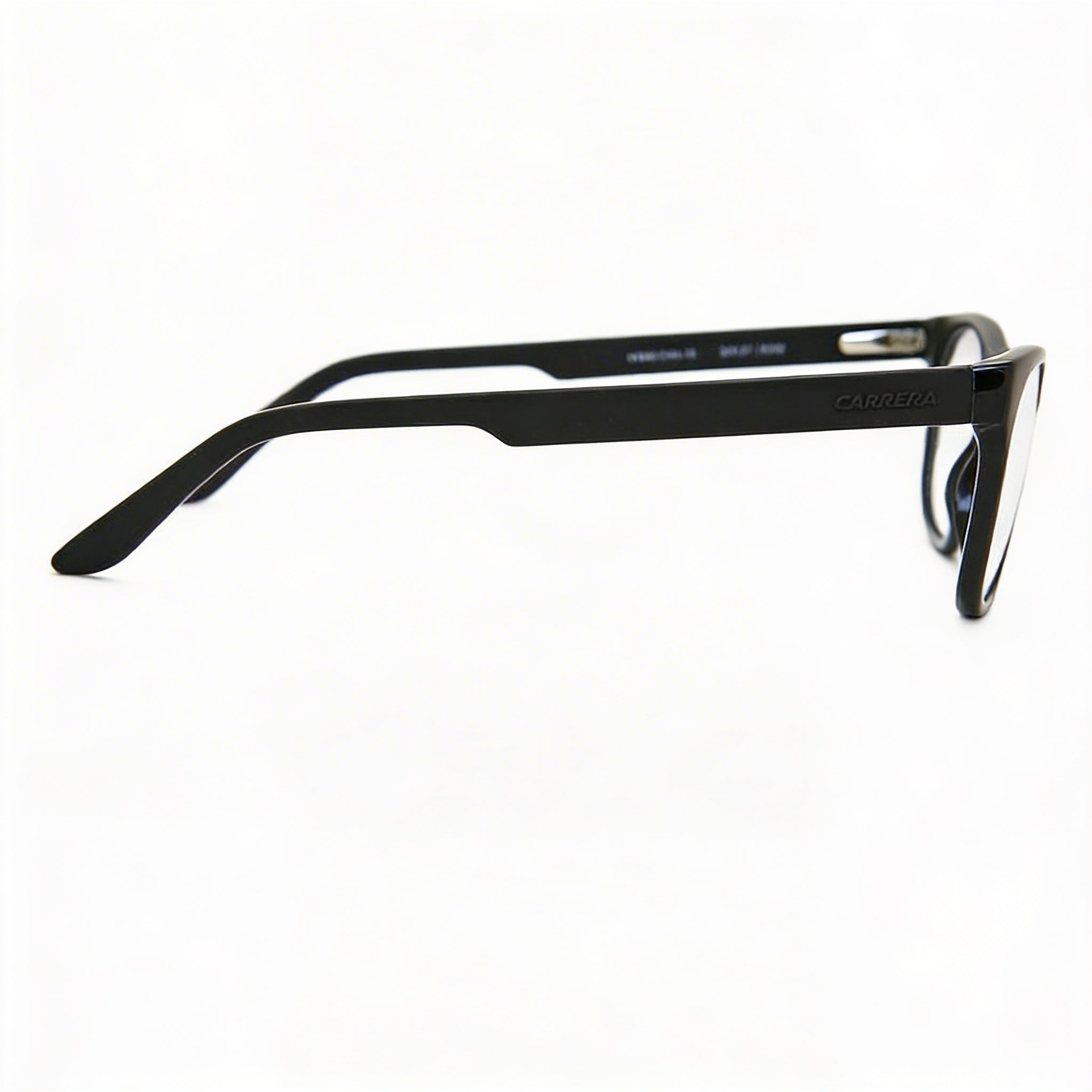 Carrera Ca 6652 Unisex Black Matte Acetate Frame Eyeglasses with 53mm Lens Width and 140mm Temples, Photo 2