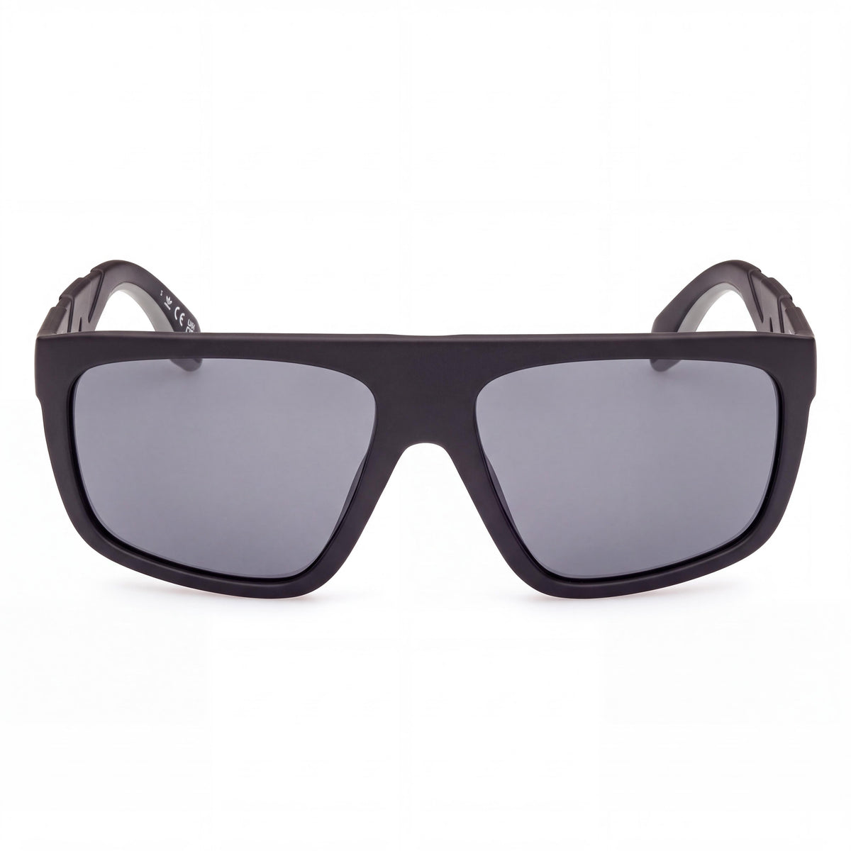 adidas Originals OR0093 INJECTED Frame Matte Black Smoke Plastic Lens Unisex Sunglasses 57/16/140, Photo 2