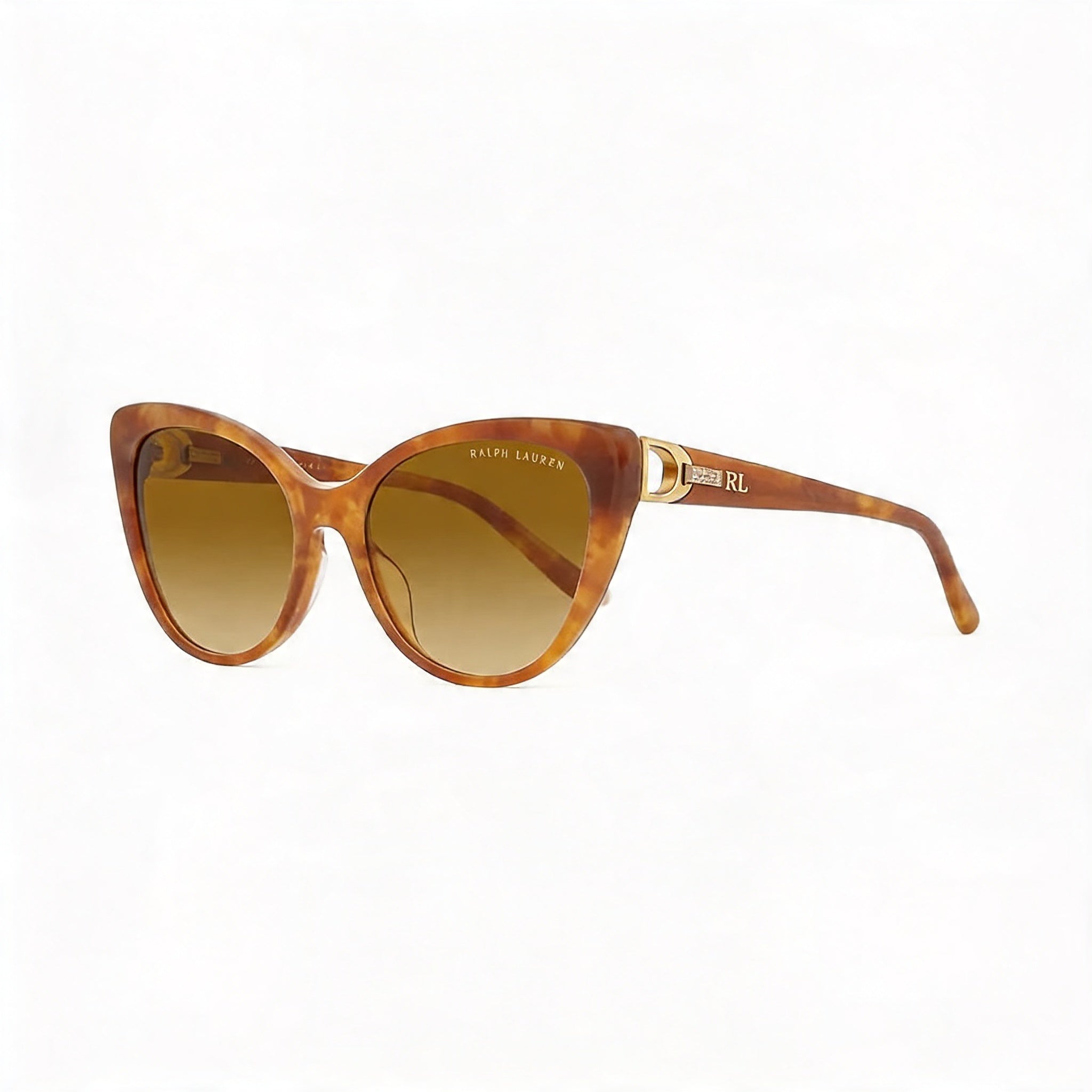 Ralph Lauren Classic Women's Sunglasses with Multicoloured Composite Frame and Multi-coloured Glass Lenses, Photo 3