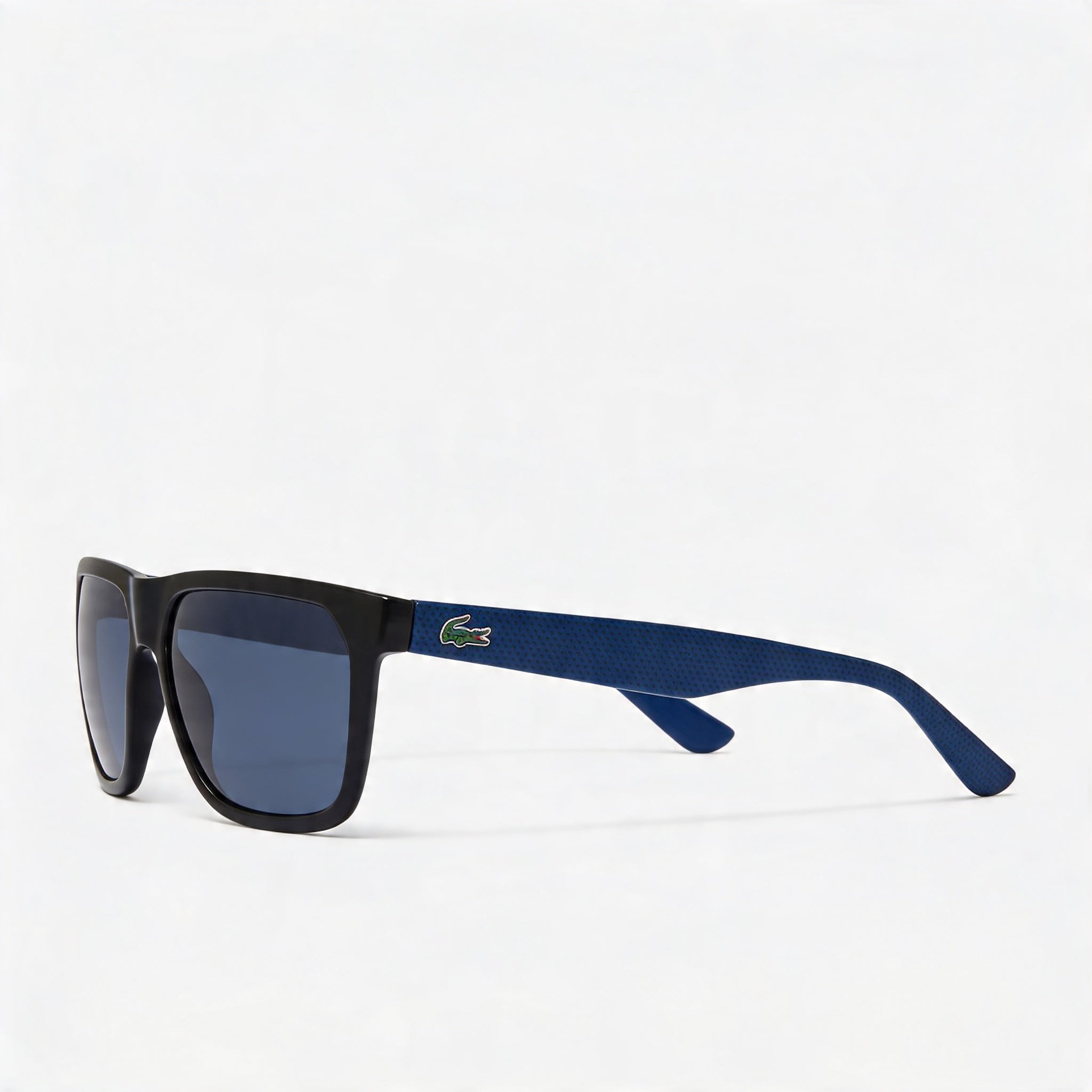 Lacoste L732S N Gafas de sol unisex casuales de plástico negro con lentes grises no polarizadas protección UV 400 de 56 mm, Photo 2