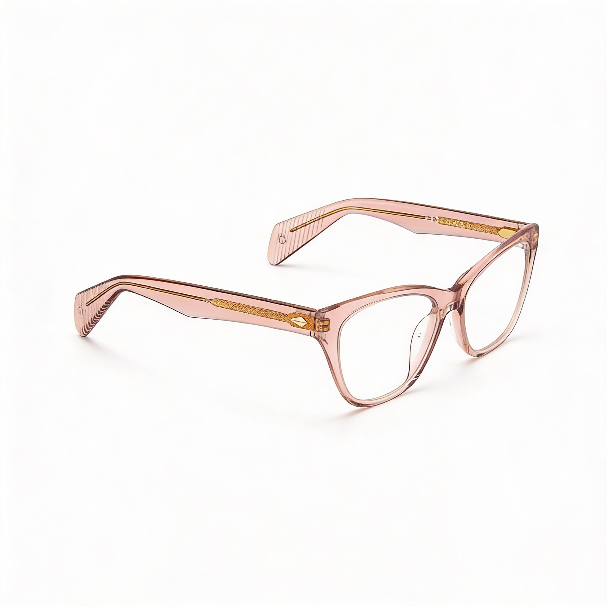 rag & bone RNB3039 Women’s Nude Cat-Eye ECO PMMA Light Adaptive Eyeglasses 52-16-140, Photo 3