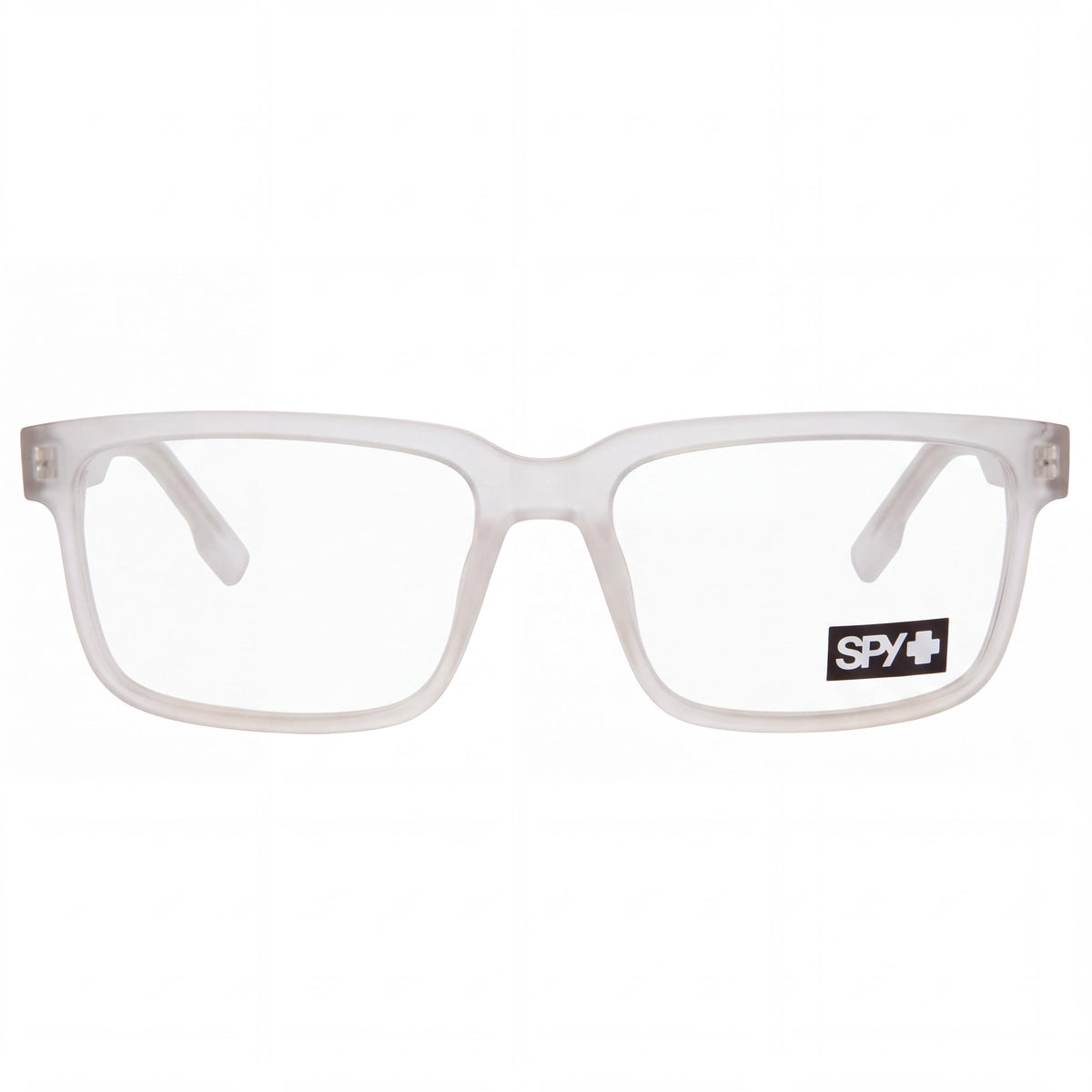 Montura de gafas ópticas Spy Unisex RAFE 56 con construcción de acetato transparente mate, tamaño 56-16-142mm, Photo 2