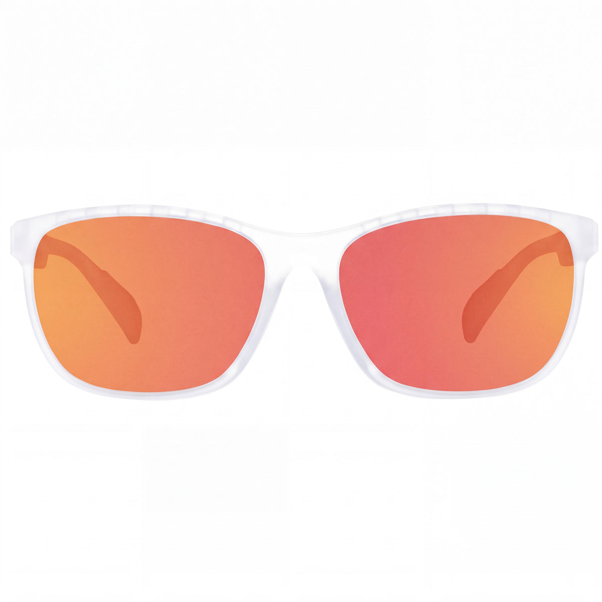 Gafas de sol casuales para hombre adidas, armazón de plástico color café cristal con espejo, lentes café con espejo, protección UV 400, 62 mm, Photo 2