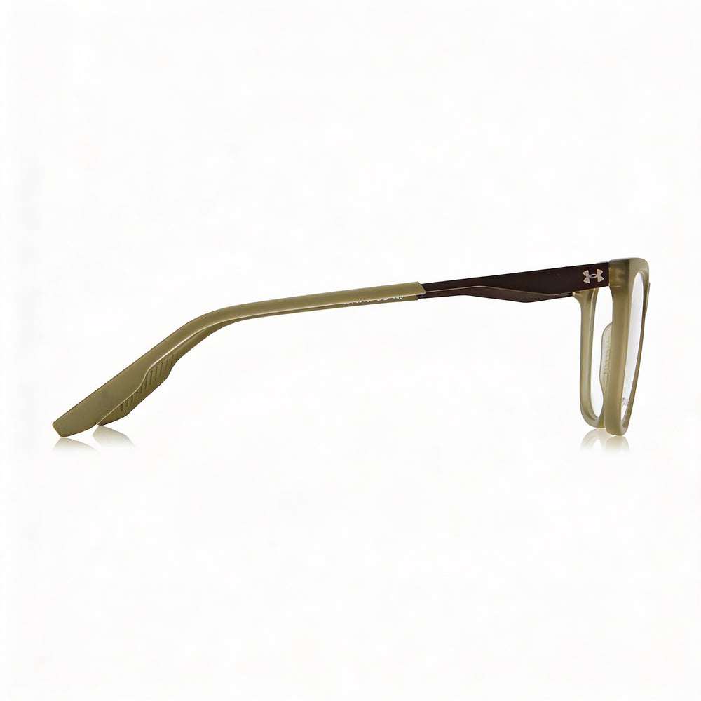 Under Armour 5040 Eu Unisex Matte Green Acetate Frame Eyewear with Polycarbonate Lenses, 52mm Lens Width