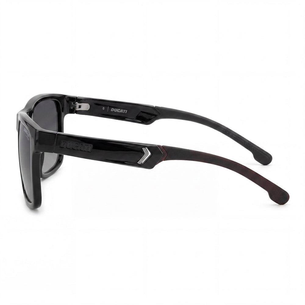 Carrera Ducati Classic CARDUC 021/S Women's Black Shaded Plastic Frame Matte Black Lens Sunglasses 55-17-145