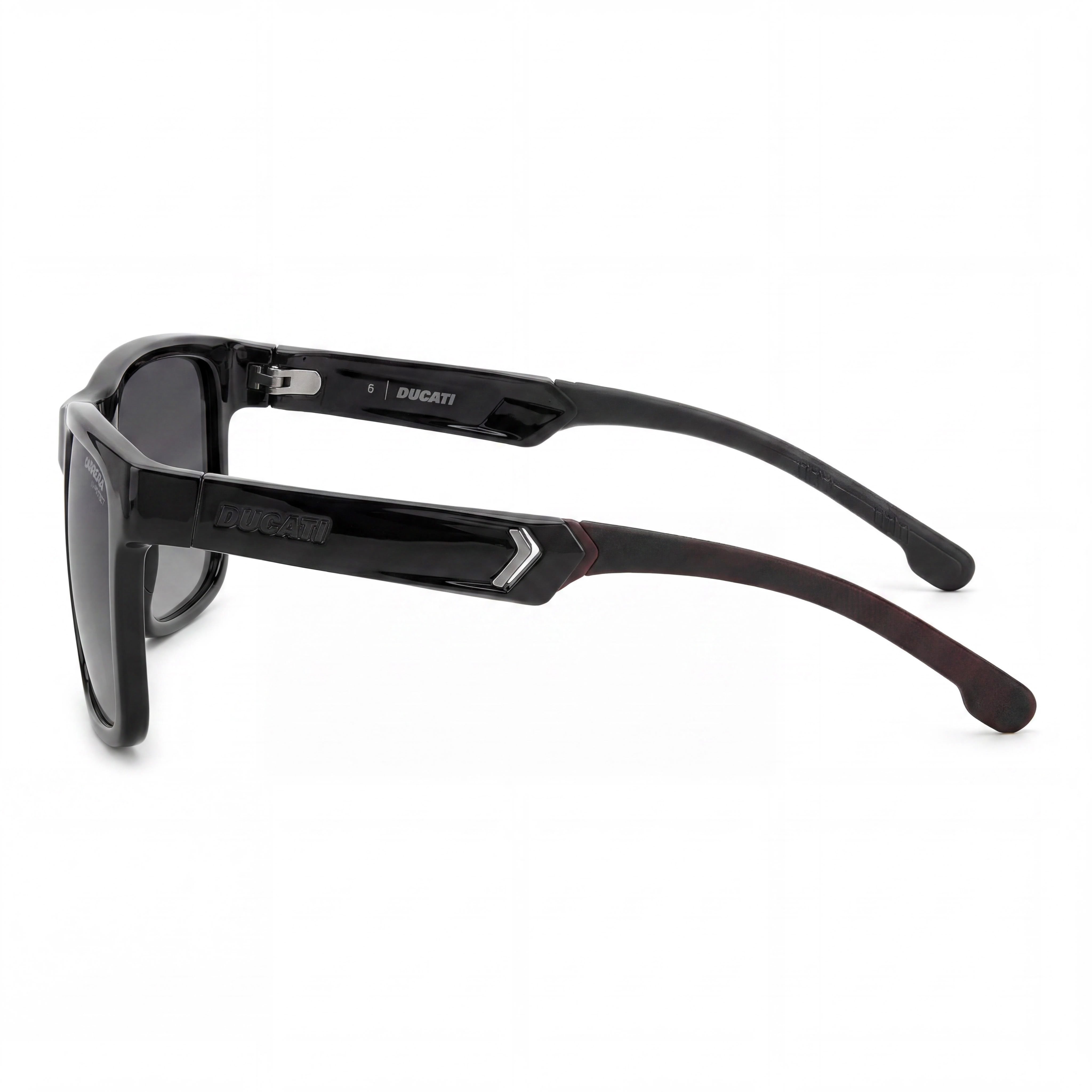 Carrera Ducati Classic CARDUC 021/S Women's Black Shaded Plastic Frame Matte Black Lens Sunglasses 55-17-145, Photo 3
