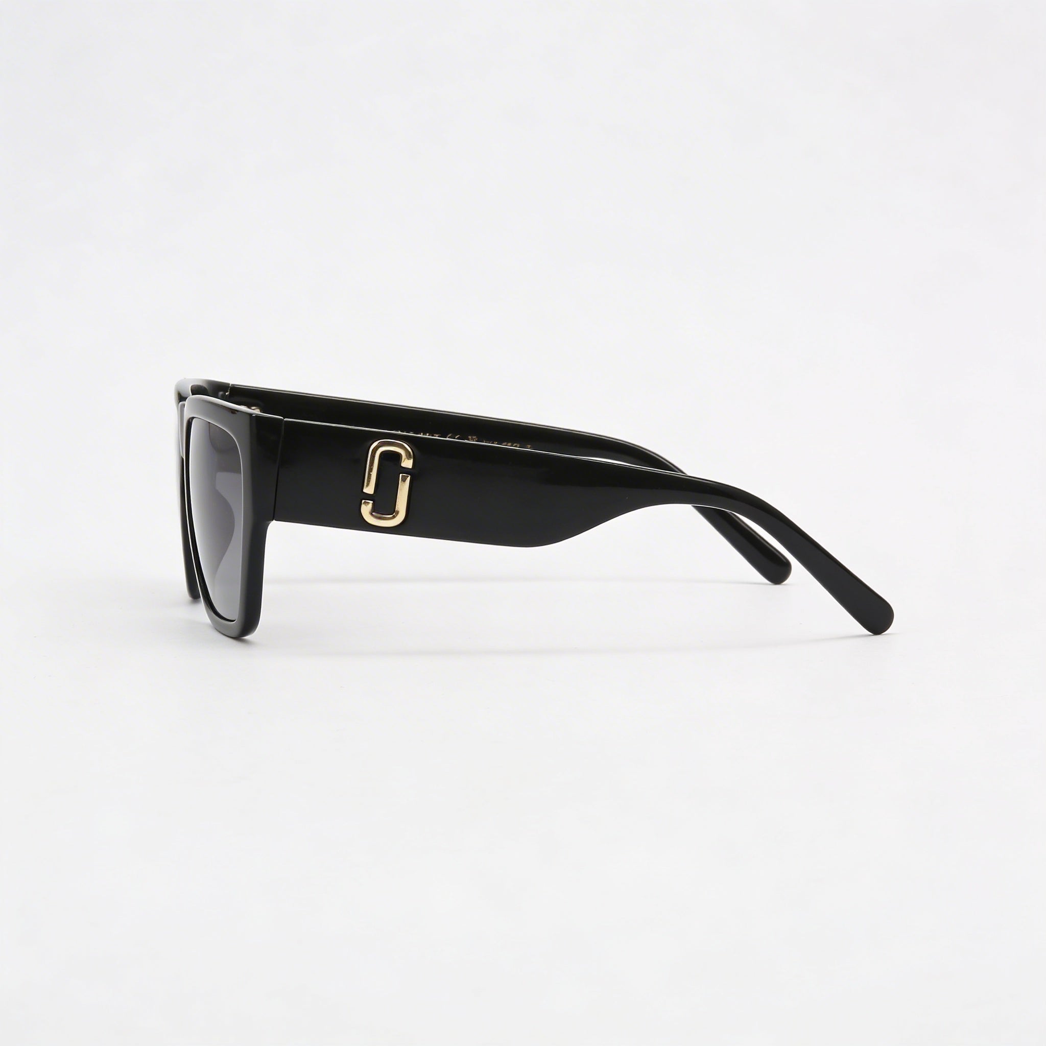 Gafas de sol Marc Jacobs Modern para mujer, montura de acetato gris y negro, no polarizadas, con protección UV 400, 57 mm, Photo 2