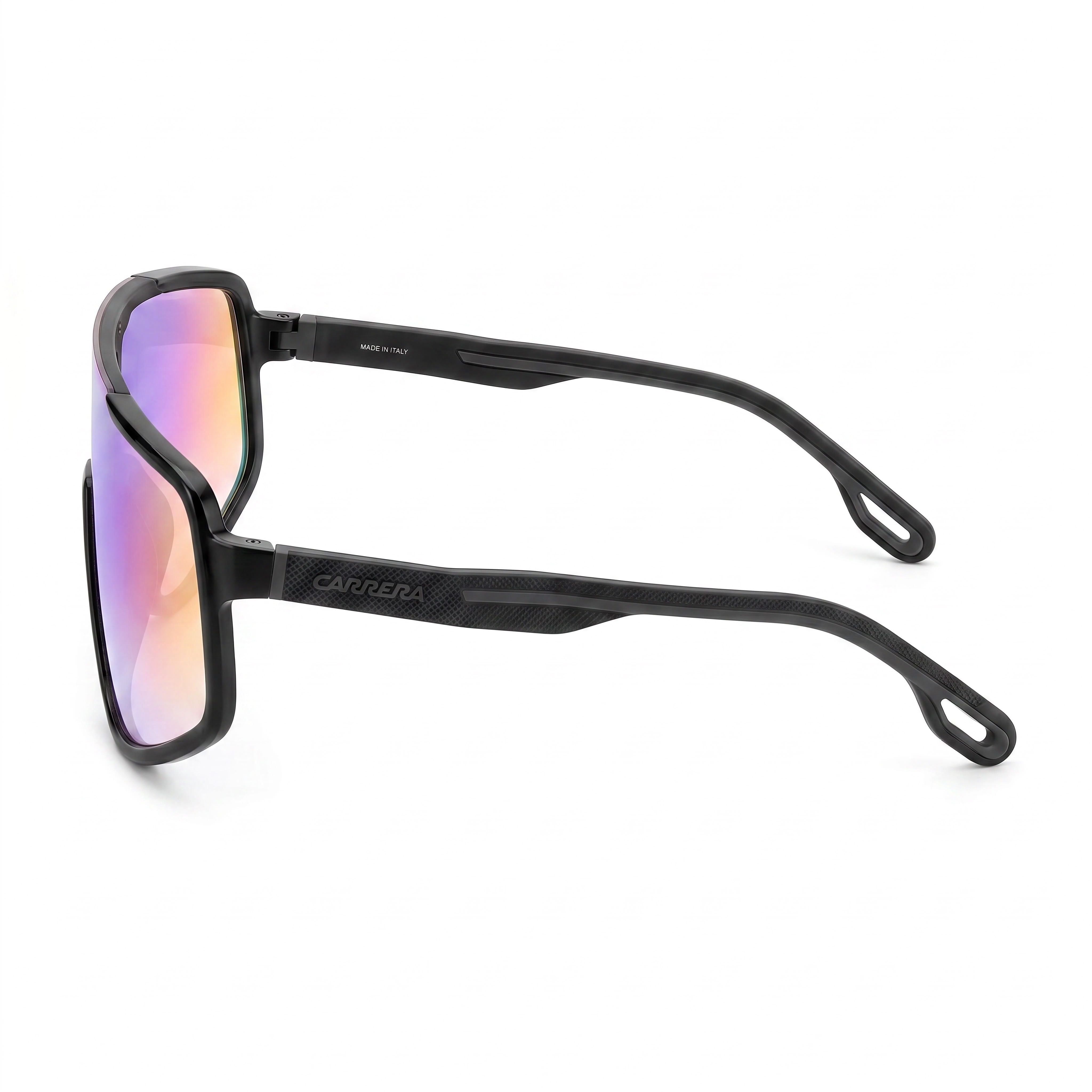 Gafas de sol Carrera 4017/S para mujer, armazón de plástico violeta multicapa negro, no polarizadas, protección UV, 99 mm, Photo 3