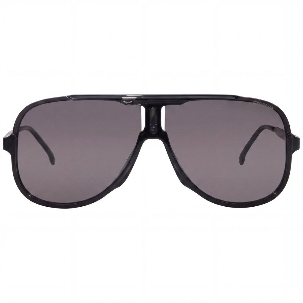 Carrera 1059/S Matte Black Square Sunglasses for Men, 55mm