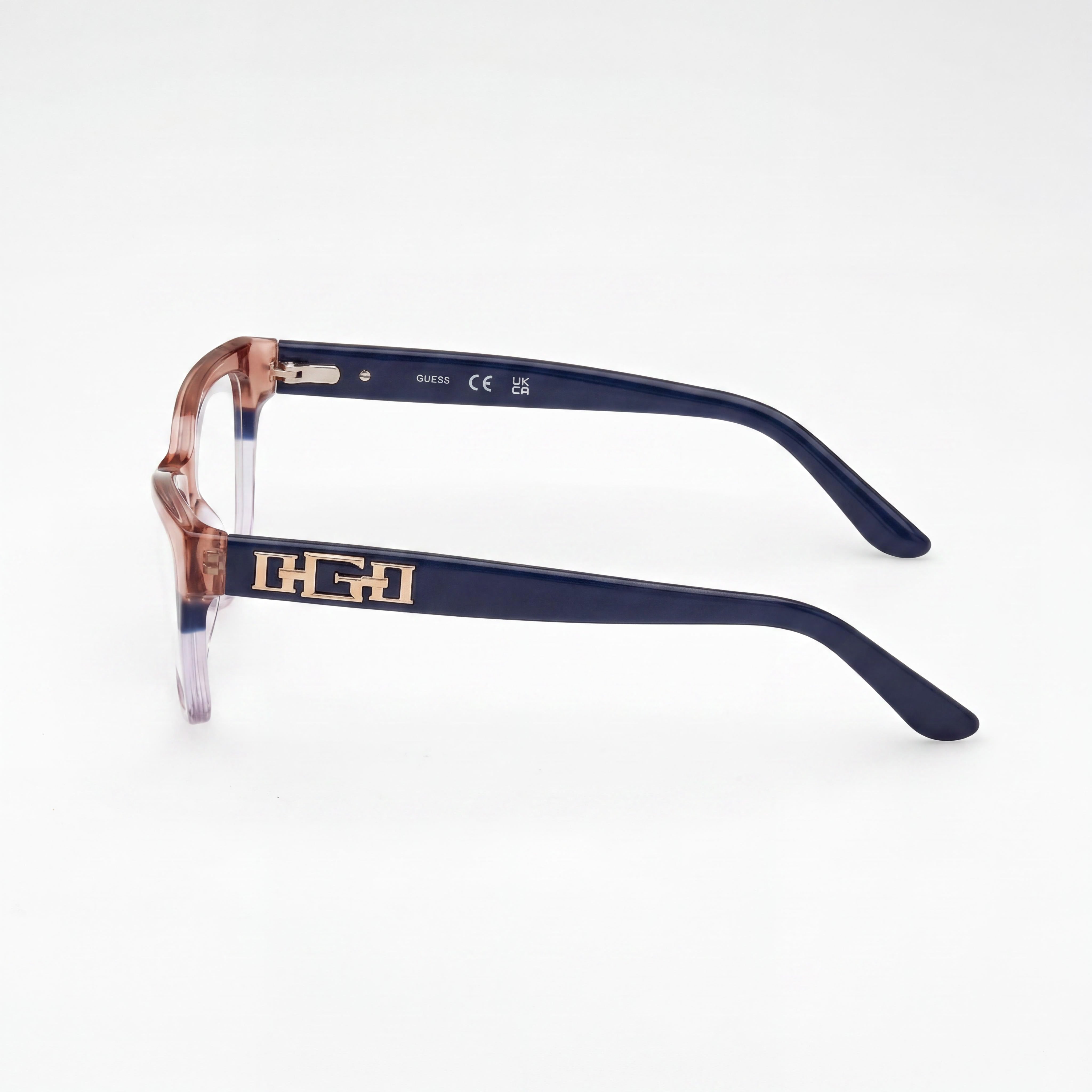 GUESS Gu2979 Women's Plastic Blue Striped Non- Eyeglasses 54mm, Photo 2