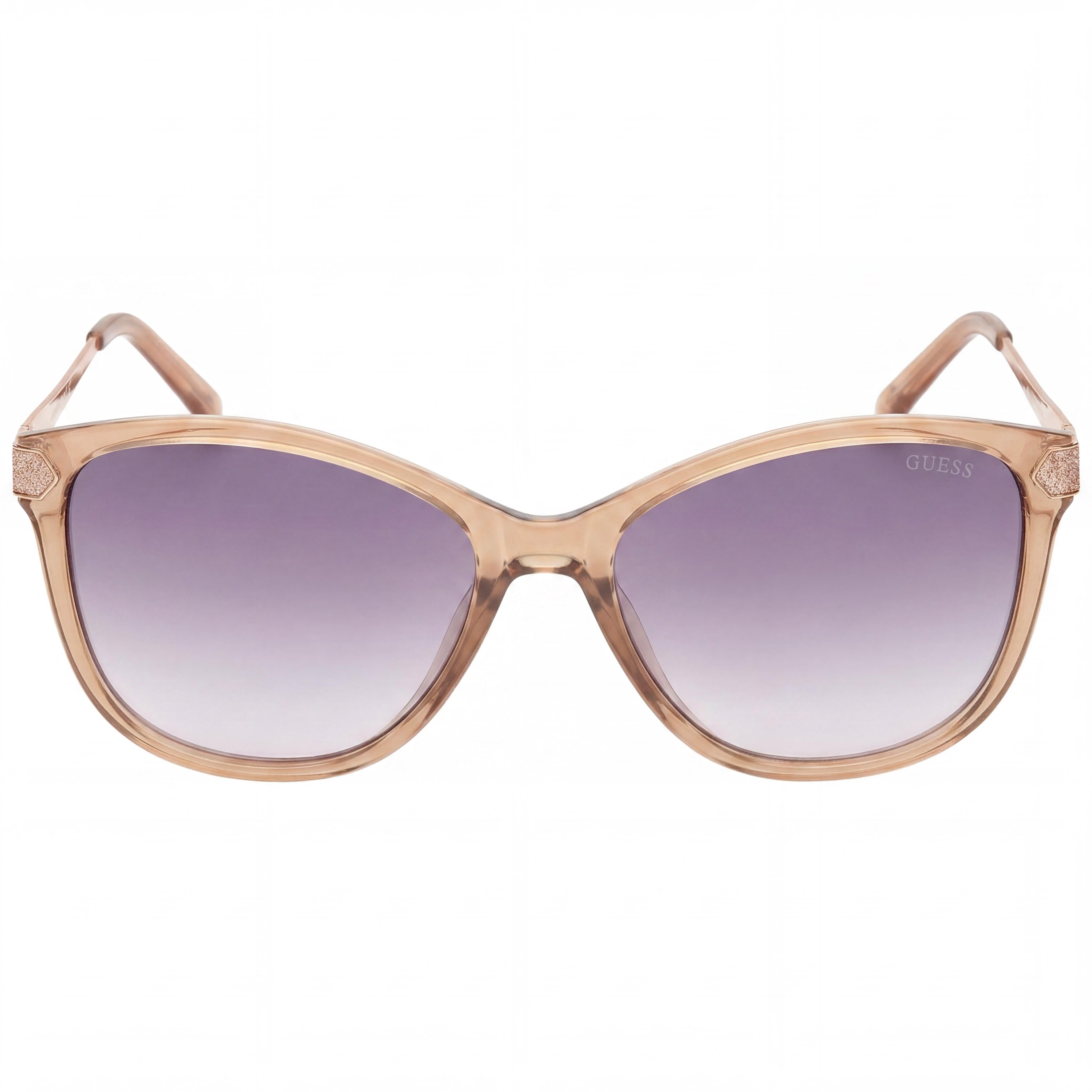 Guess GF6104 57T Beige Cat Eye Gradient Sunglasses for Women, Photo 2
