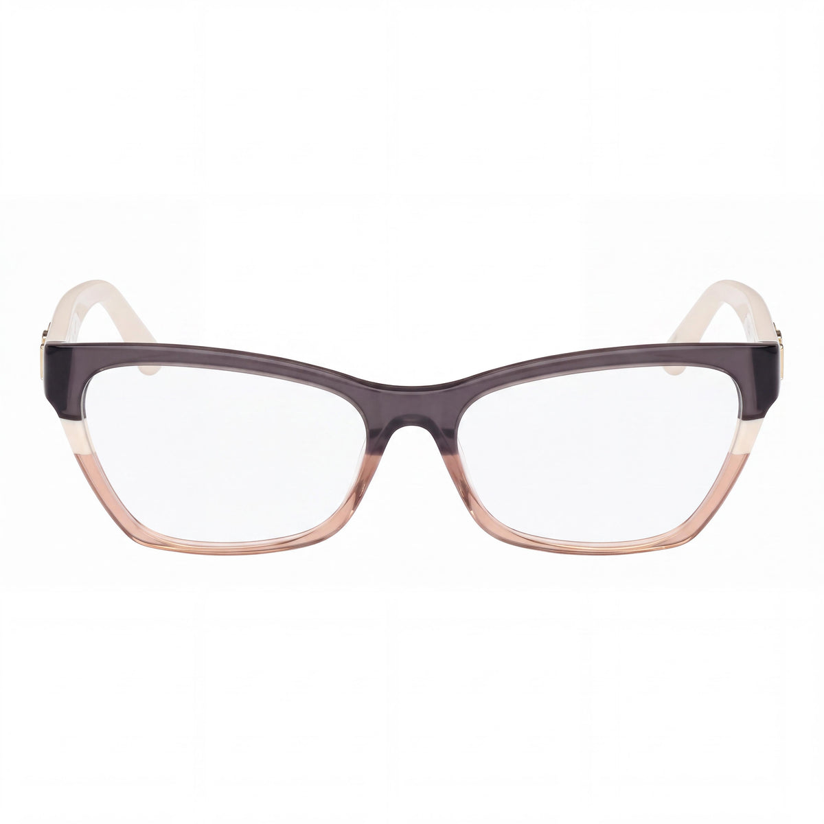 GUESS Gu2979 Women's Eyeglasses featuring Grey Striped Ivory Plastic Frame & Clear Lenses, 52mm Lens Width, Photo 2
