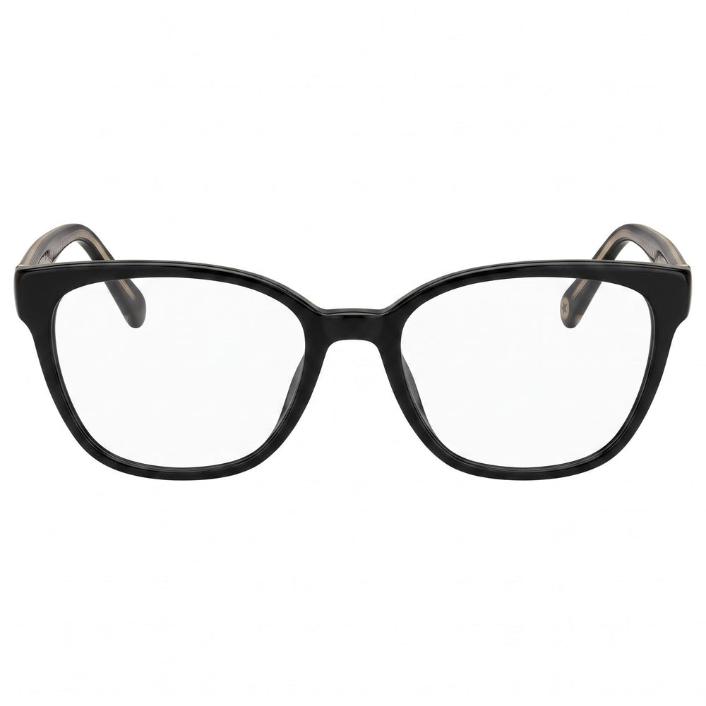 Gafas Modernas Tommy Hilfiger para Mujer - Montura Completa Ojo de Gato de Acetato Negro - 52-18-145mm