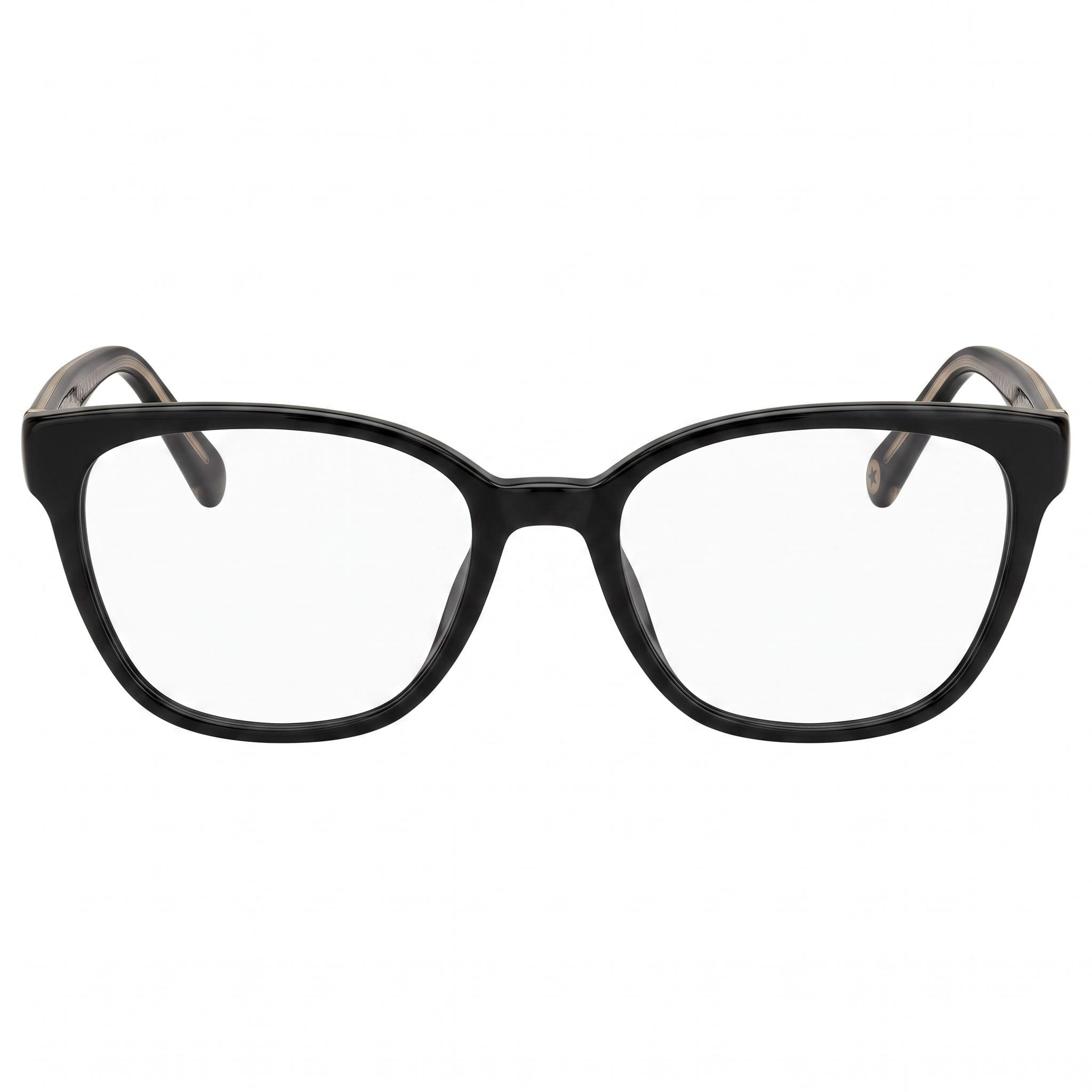 Gafas Modernas Tommy Hilfiger para Mujer - Montura Completa Ojo de Gato de Acetato Negro - 52-18-145mm, Photo 2