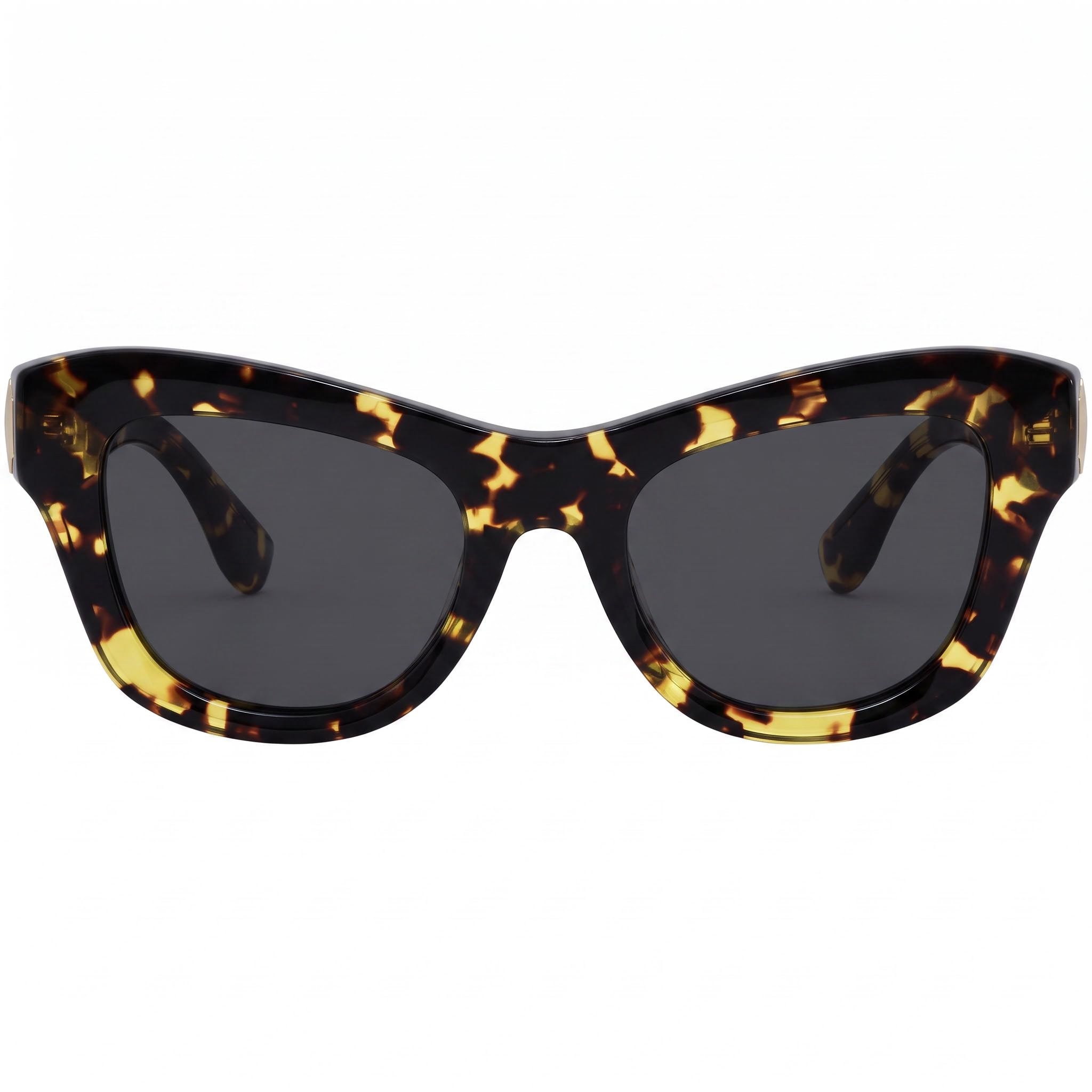 BURBERRY Classic Unisex Tortoise Acetate Dark Grey Lens UV Protection Sunglasses 51mm, Photo 2