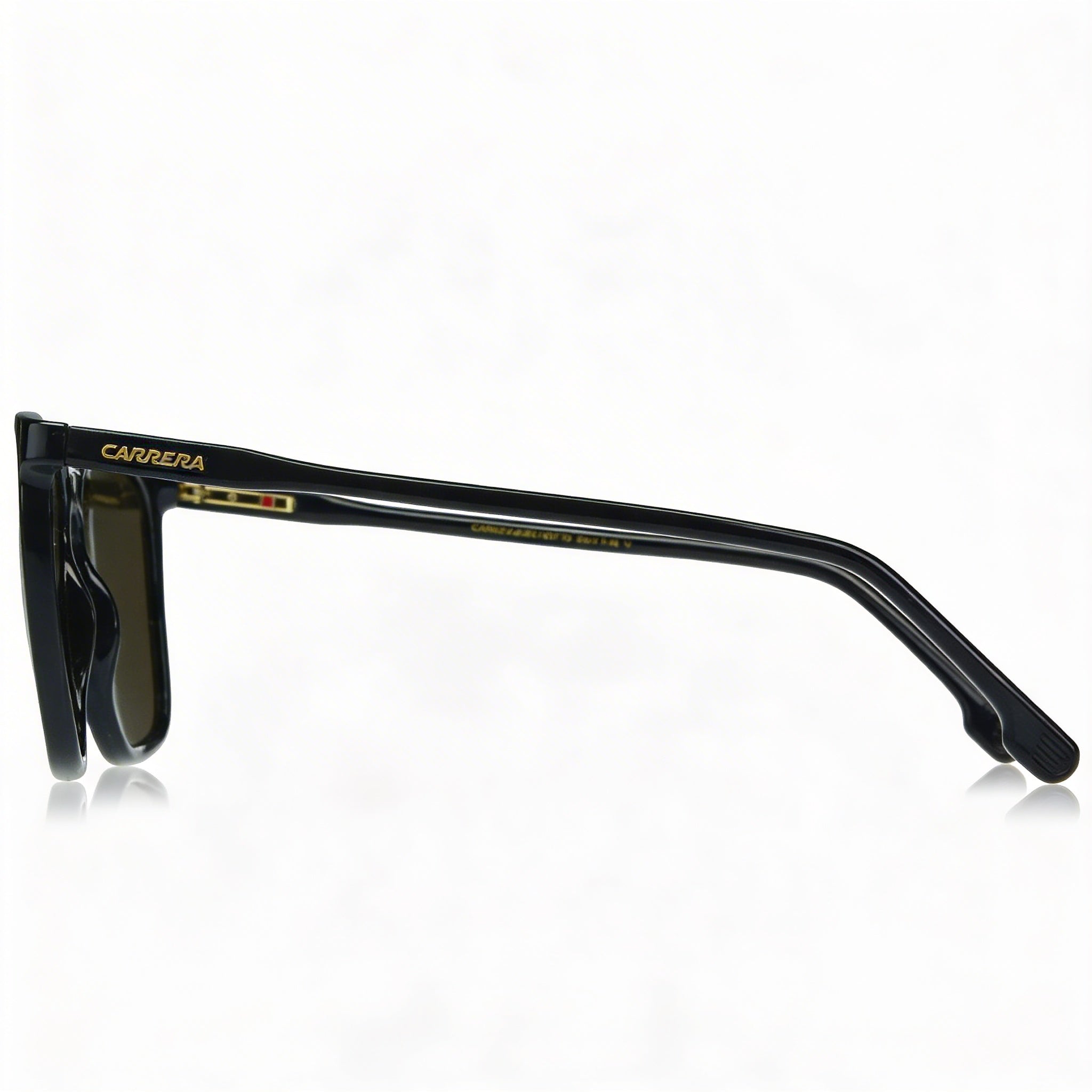 Carrera 259/S Gafas de sol unisex, montura de inyección de poliamida Grilamid negra con lentes de policarbonato, protección UV, sin polarizar, 55 mm, Photo 3