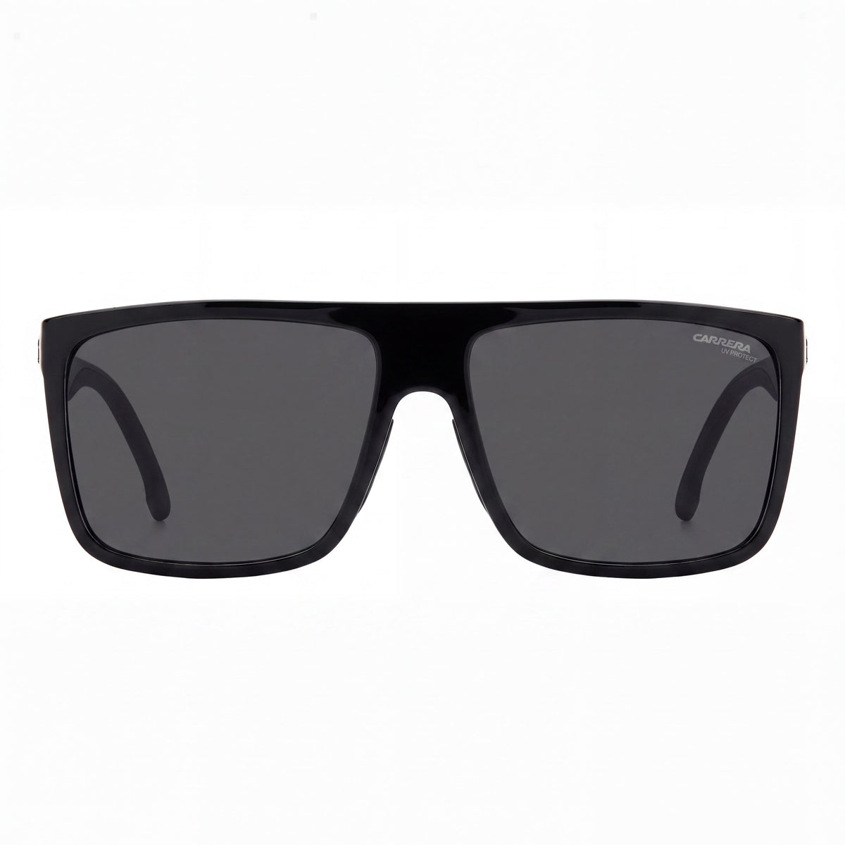 Gafas de sol rectangulares unisex Carrera 8055/S con montura de propionato gris negra y lentes negras de 58 mm, Photo 2