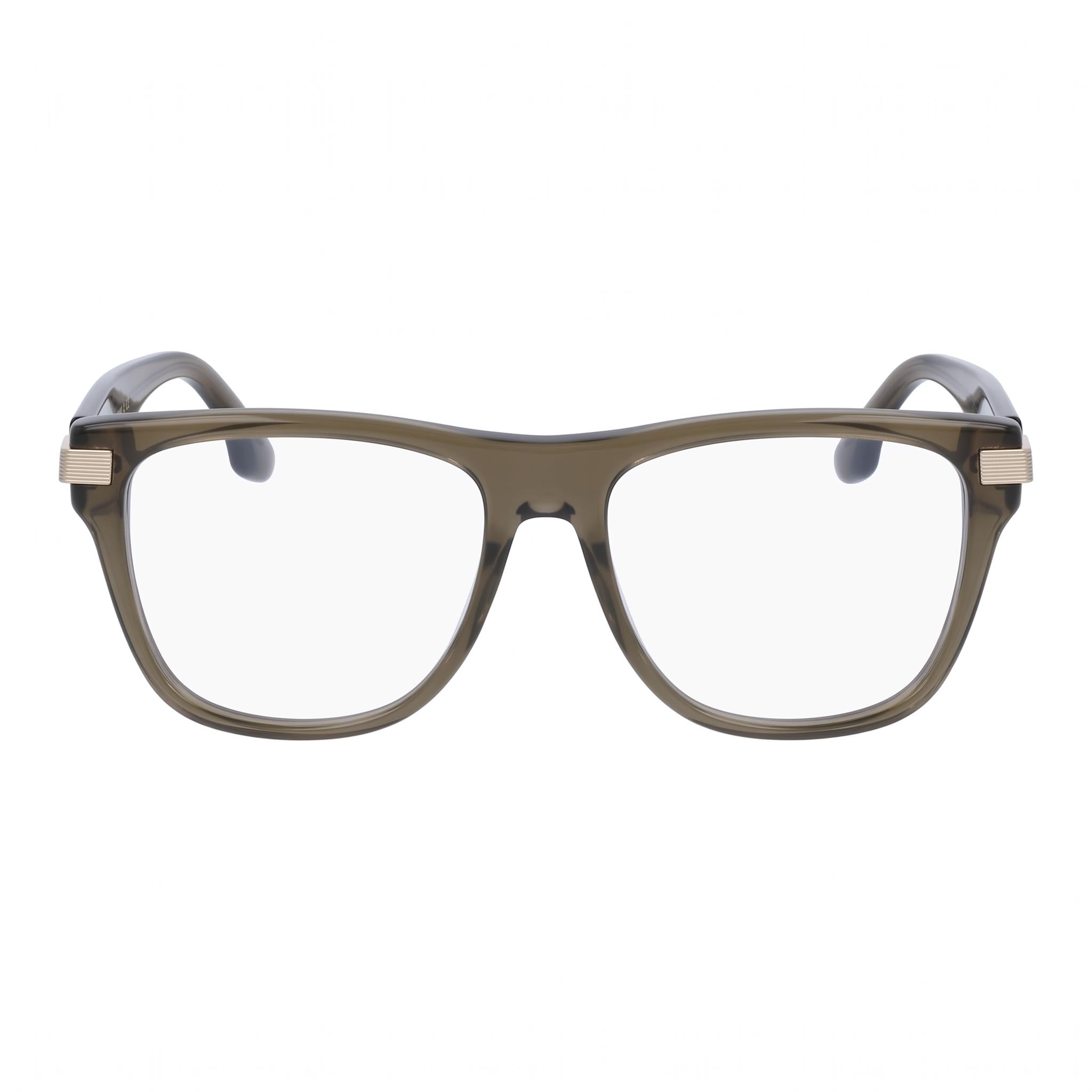 Monturas de gafas Victoria Beckham VB2676 para mujer, color caqui, transparentes, con lentes graduadas, 53 mm, Photo 2