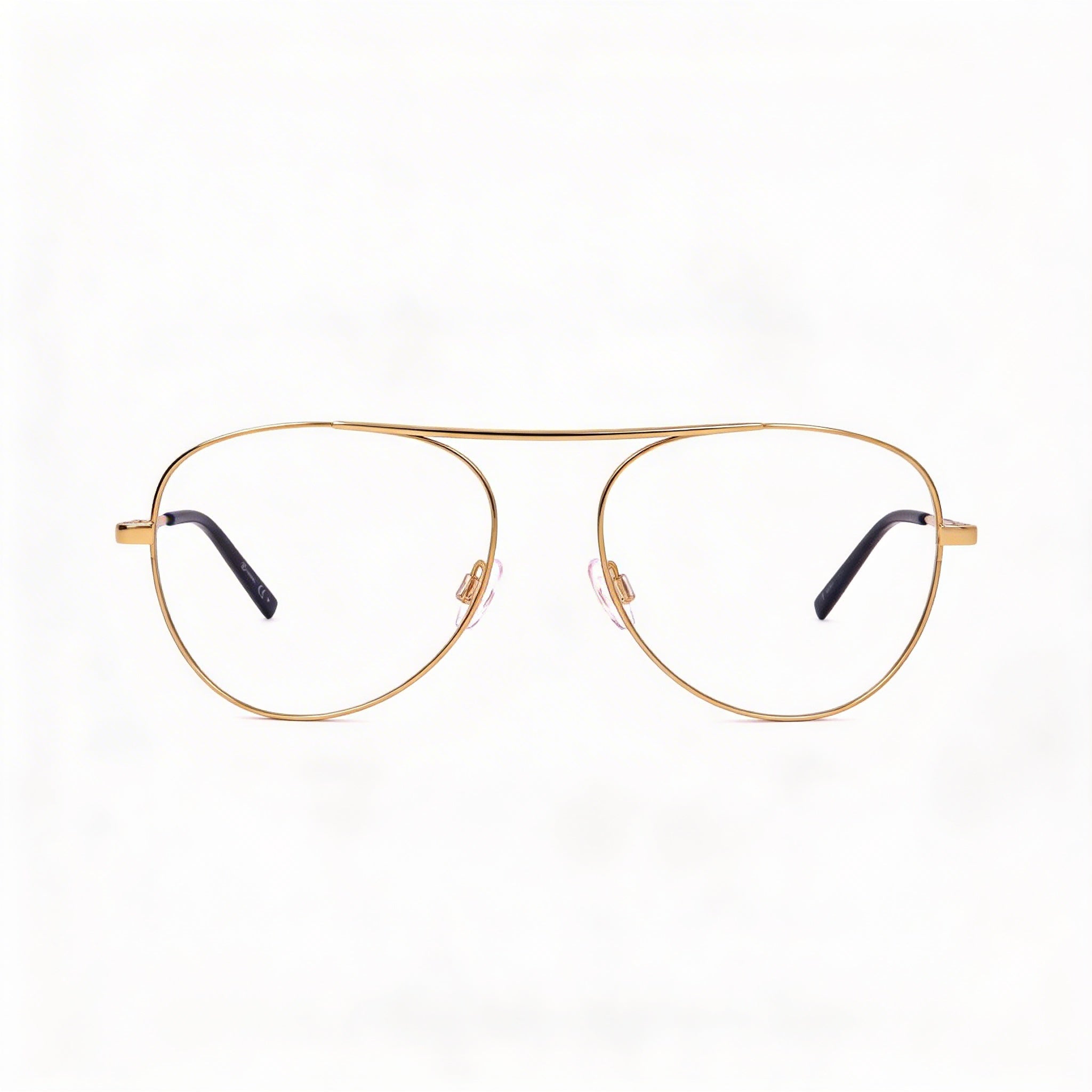 Missoni Unisex Aviator Optical Eyewear Gold Alloy Steel Frame Polycarbonate Lenses 55-140-140, Photo 2