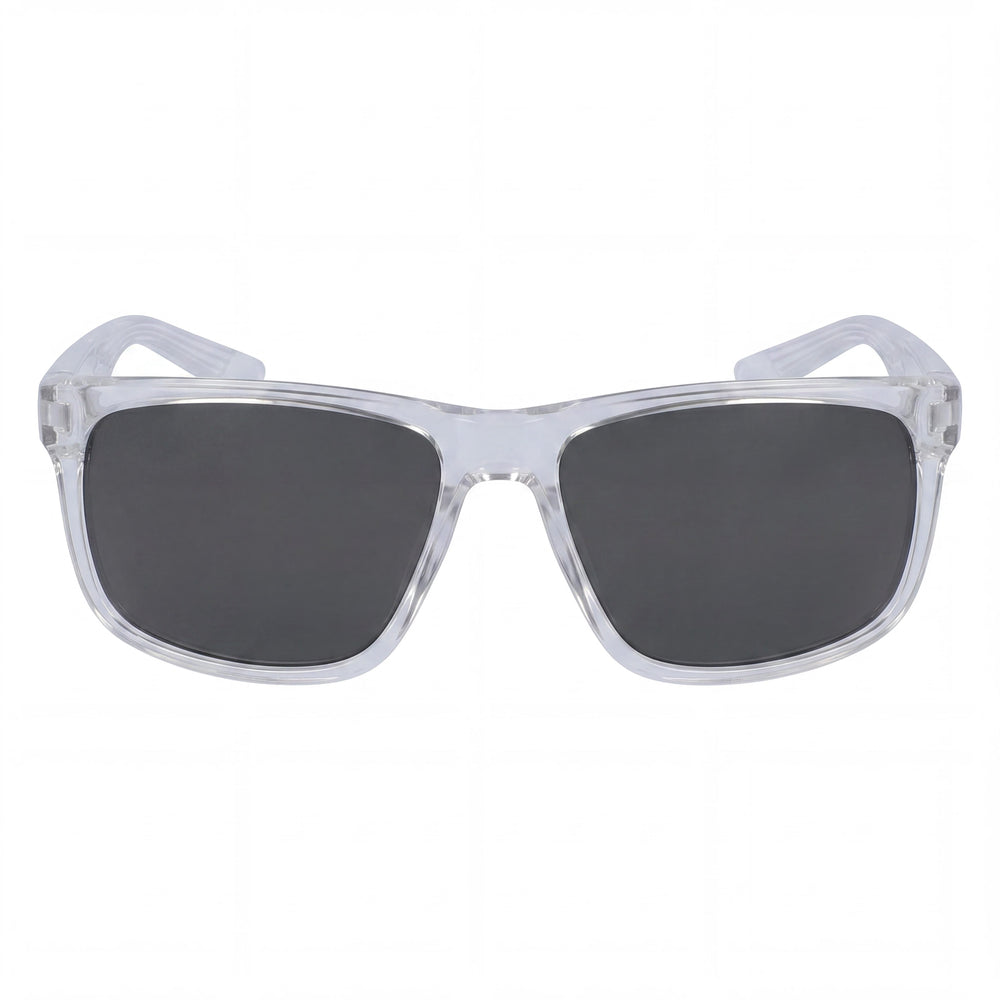 Gafas Nike Cruiser unisex con montura de nailon transparente, lentes no polarizadas y 100 % protección UV, 59 mm