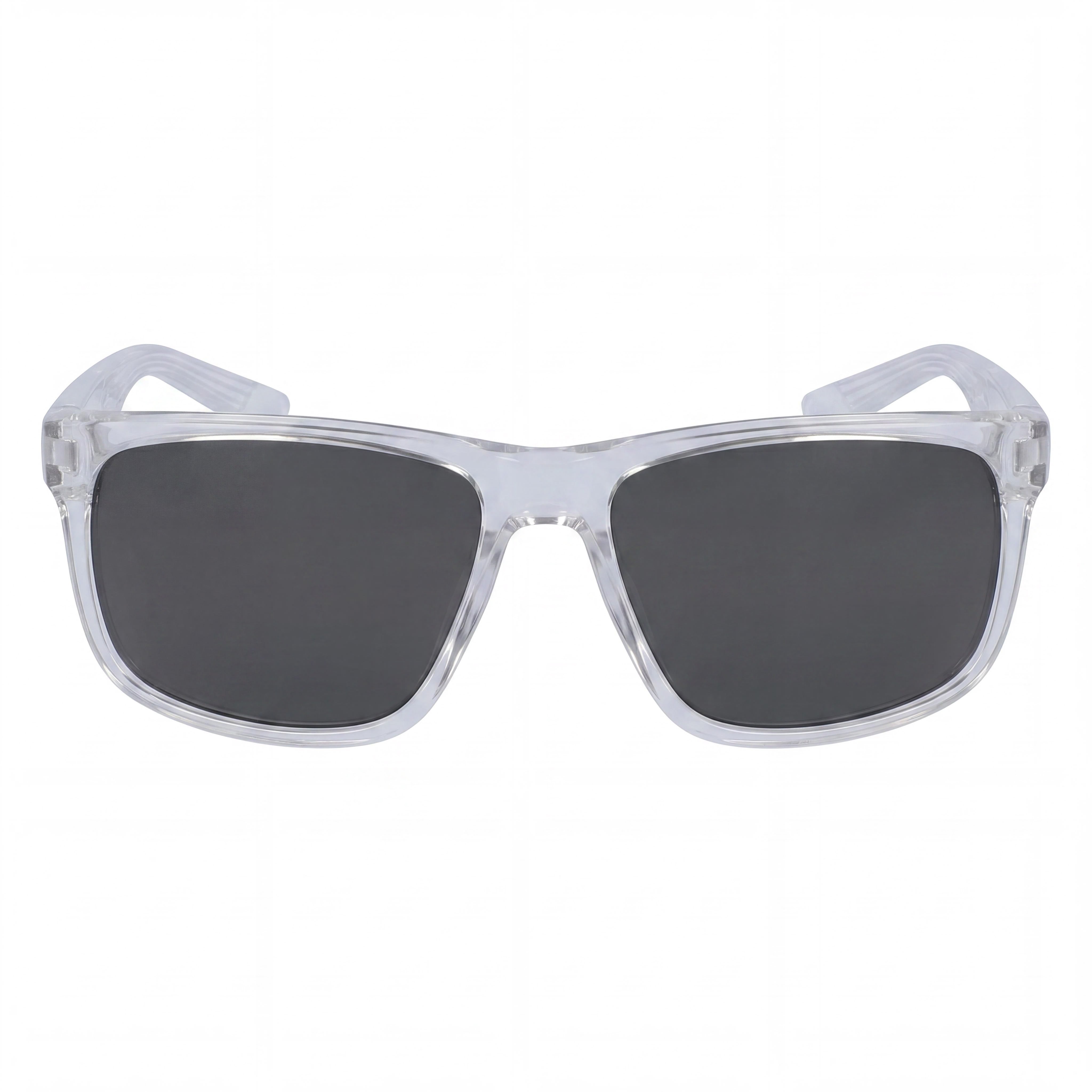 Nike Cruiser Unisex Crystal Clear Nylon Frame Eyewear with Non-Polarized Lenses and 100% UV Protection 59mm, Photo 2