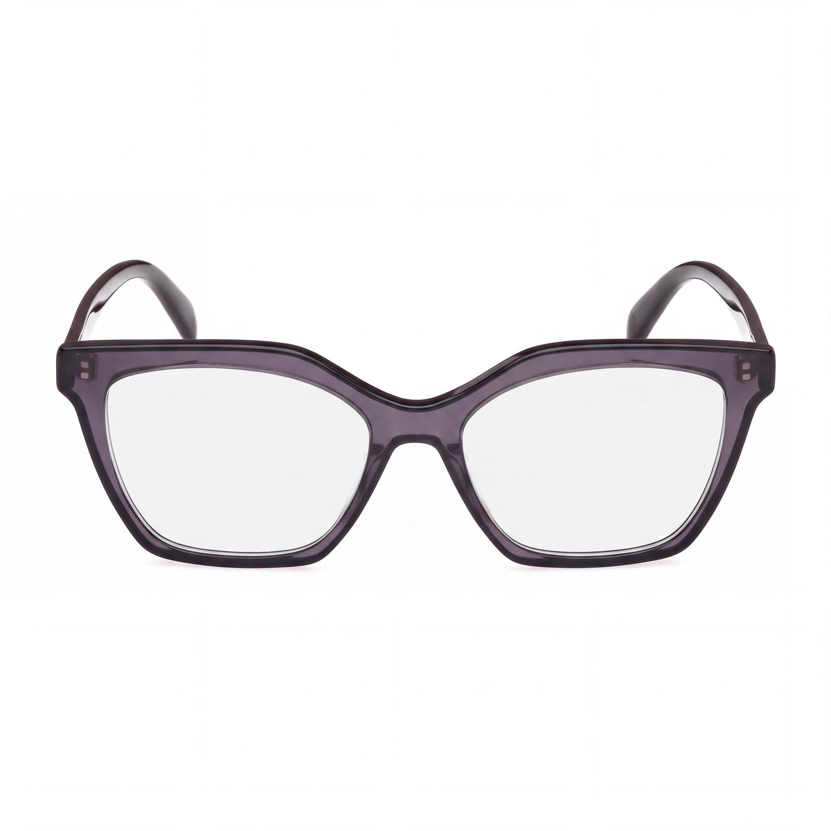 Gafas Emilio Pucci EP5239 para mujer, estilo moderno, montura de plástico negro brillante, lentes negras, 53 mm, Photo 2