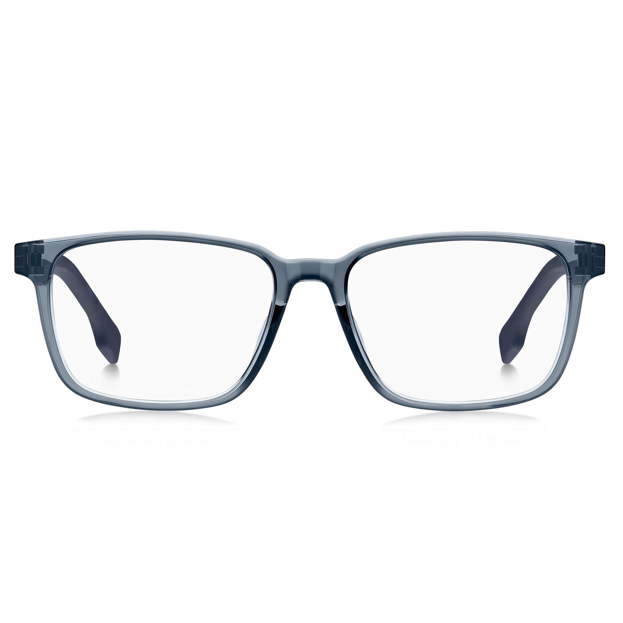 Gafas Hugo Boss Casual de hombre de poliamida con montura inyectada y lentes transparentes 55-16-150, Photo 2