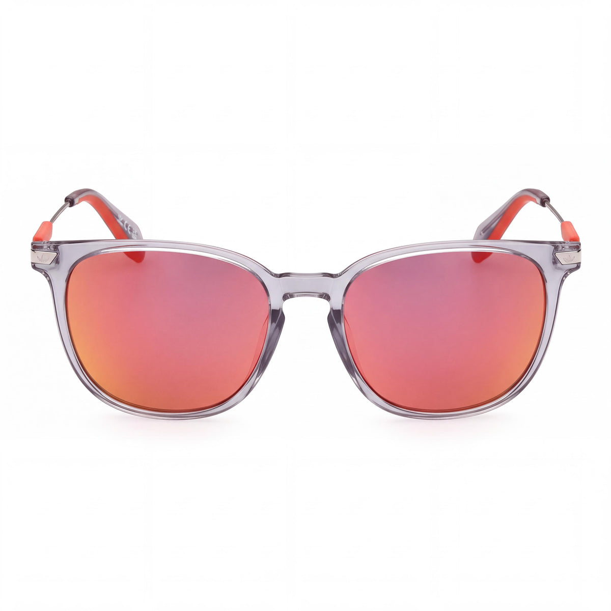 adidas Originals Casual Unisex Injected Grey Frame Bordeaux Mirror Non-Polarized UV 400 Sunglasses 55-18-145, Photo 2