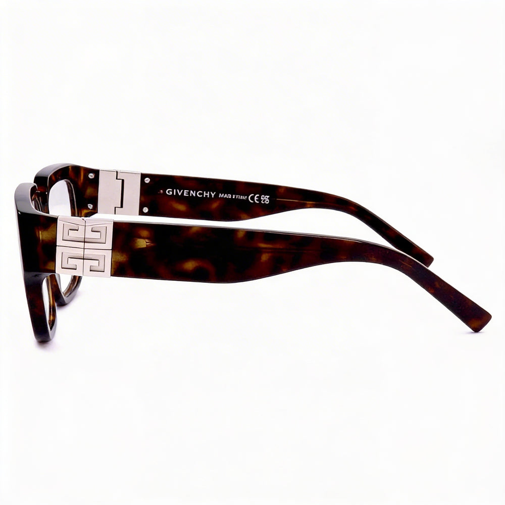 Givenchy Casual Men's Dark Havana Acetate Eyeglasses, Lens Width 53mm, Bridge 17mm, Temple 135mm