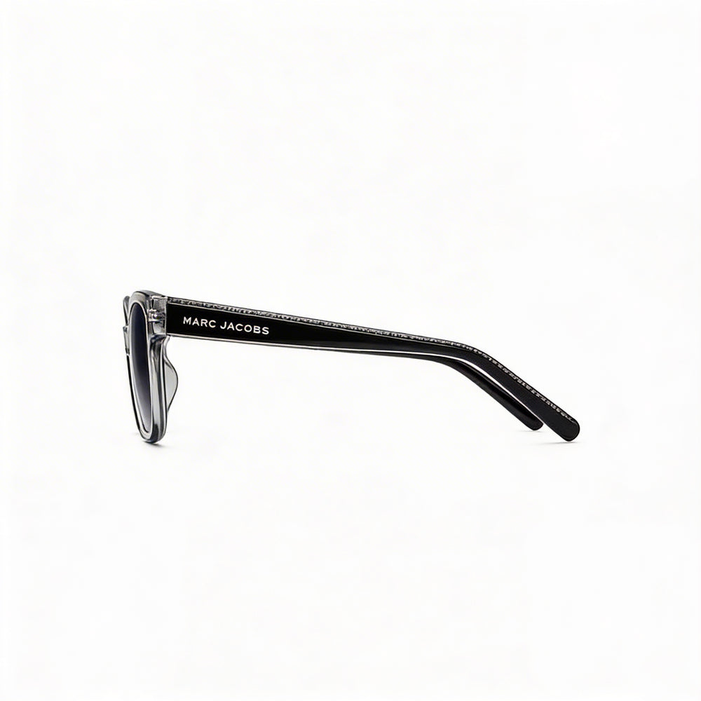Gafas de sol Marc Jacobs Marc 458/S para mujer, montura de acetato gris, lentes sombreados gris oscuro, 53 mm, protección UV 400