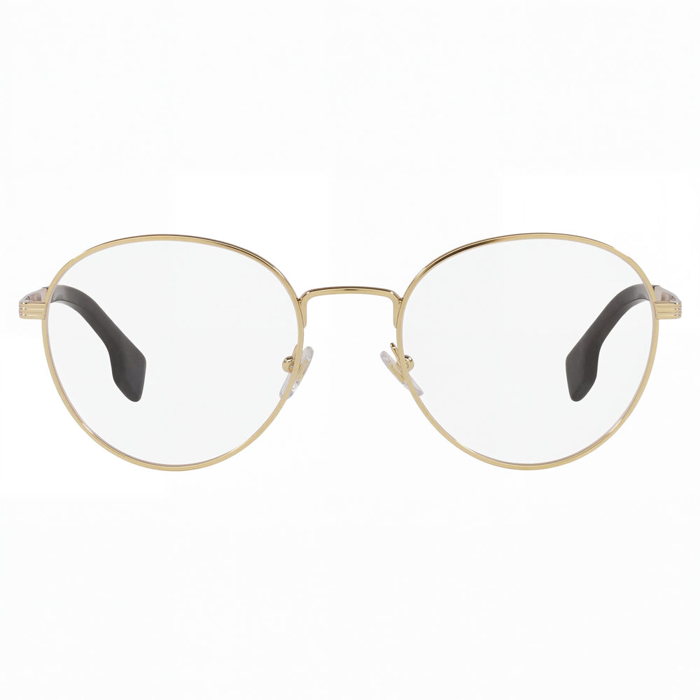 Versace Ve 1279 Eyeglasses, Phantos Design, Gold Metal Frame for Men and Women, Size 53-20-145mm