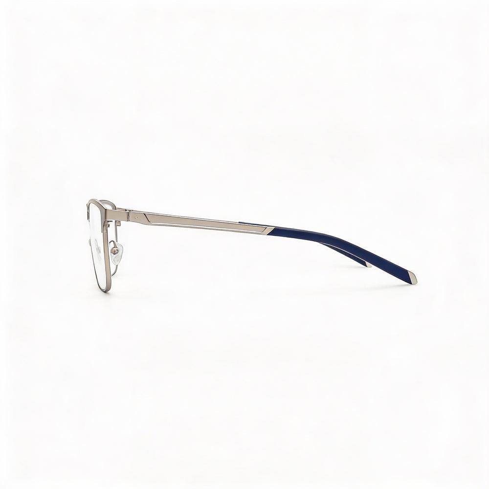 Gafas unisex adidas MODERNO con montura metálica y acabado paladio mate, lentes no polarizadas, talla 57-17-140