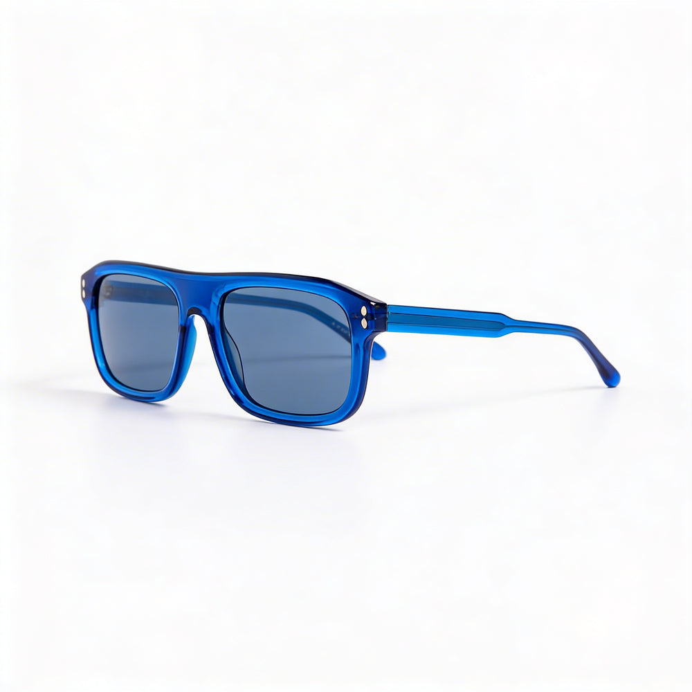 Isabel Marant Thin Fancy Acetate Unisex Blue Plastic Frame UV Protected Sunglasses 56mm