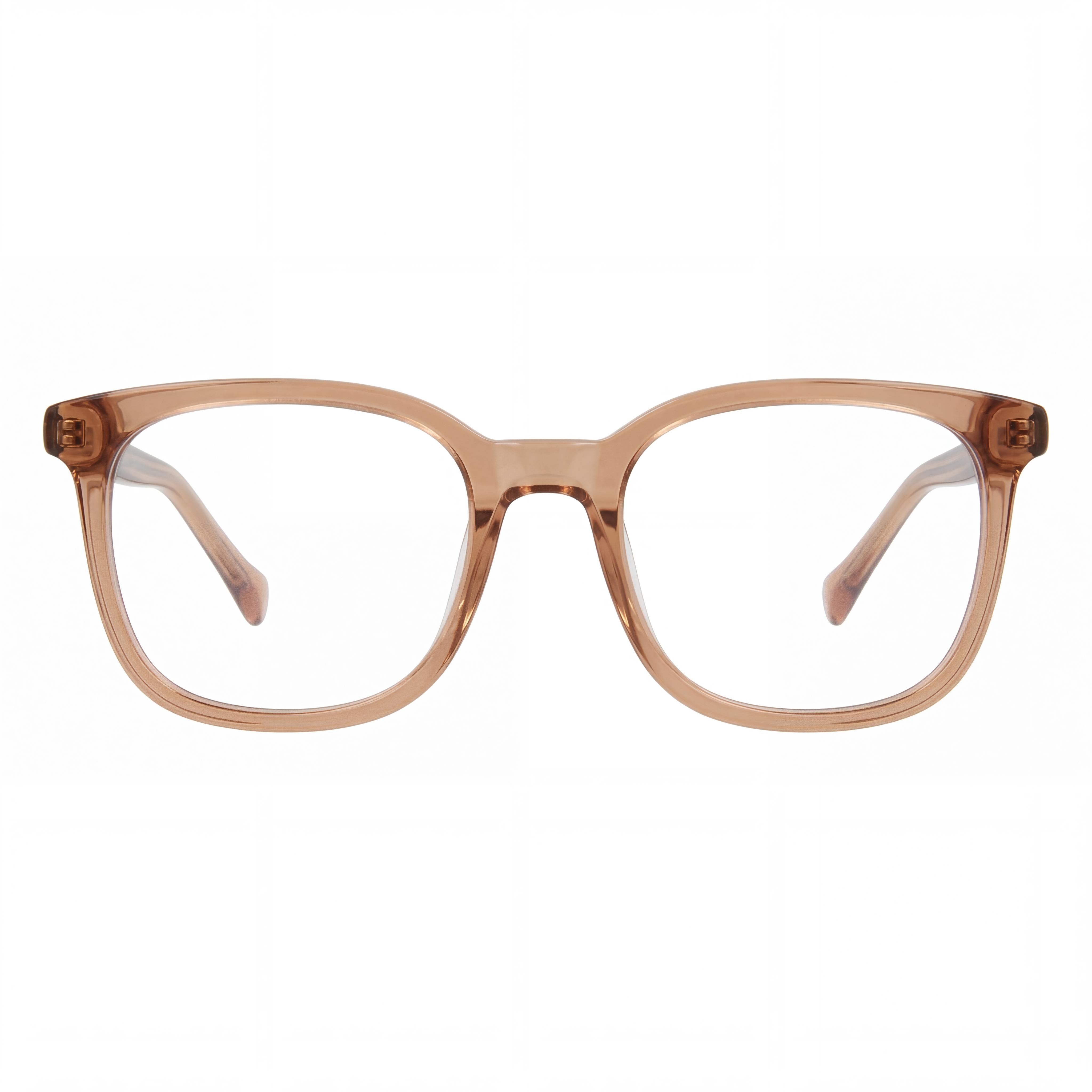 Lucky Brand Vlbd234 Gafas para hombre con montura de plástico en color Blush y lentes de policarbonato transparentes polarizadas de 52 mm, Photo 2
