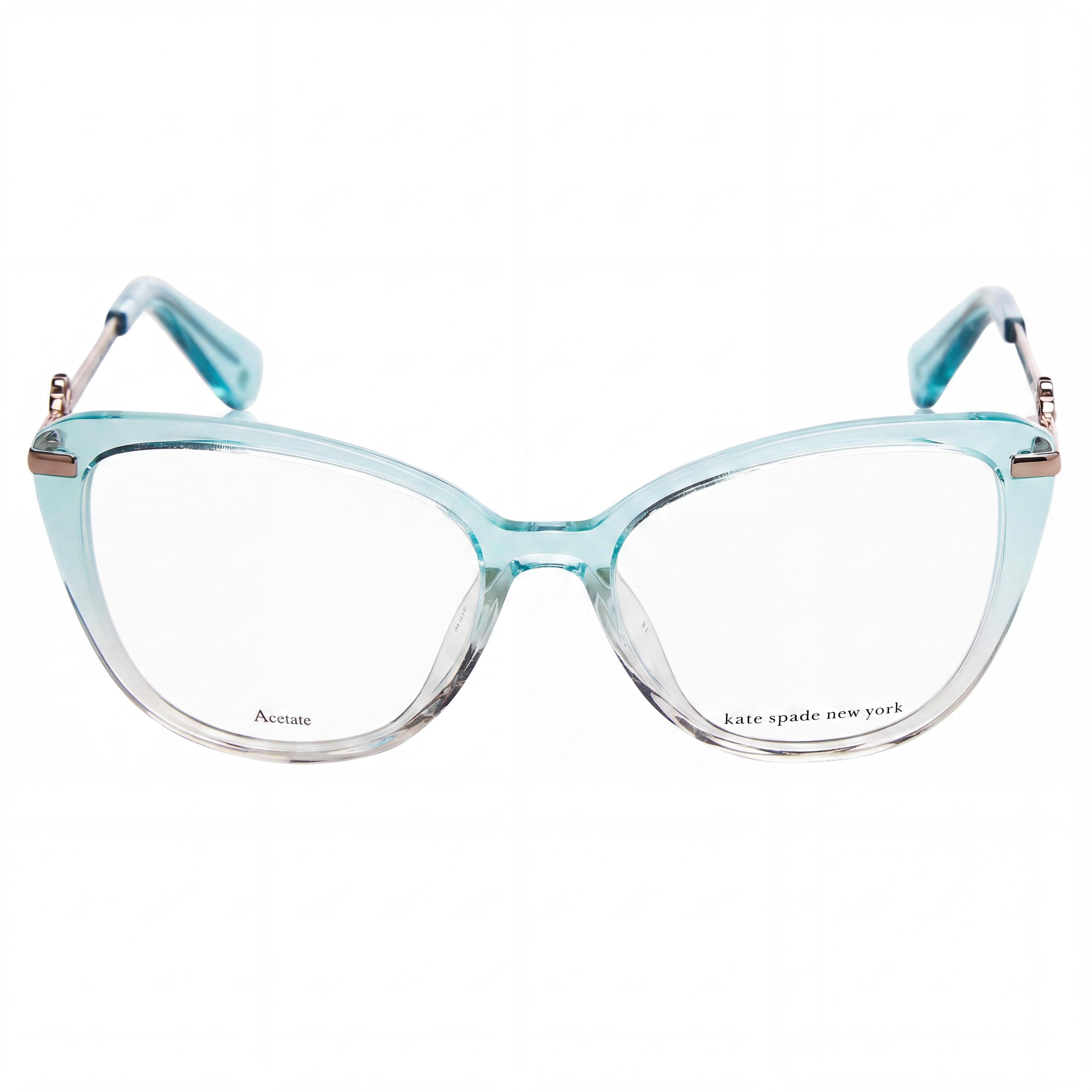Kate Spade New York Women’s FLAVIA Iwb Acetate Frame Green Pink Polycarbonate Lens Sunglasses 51mm, Photo 2