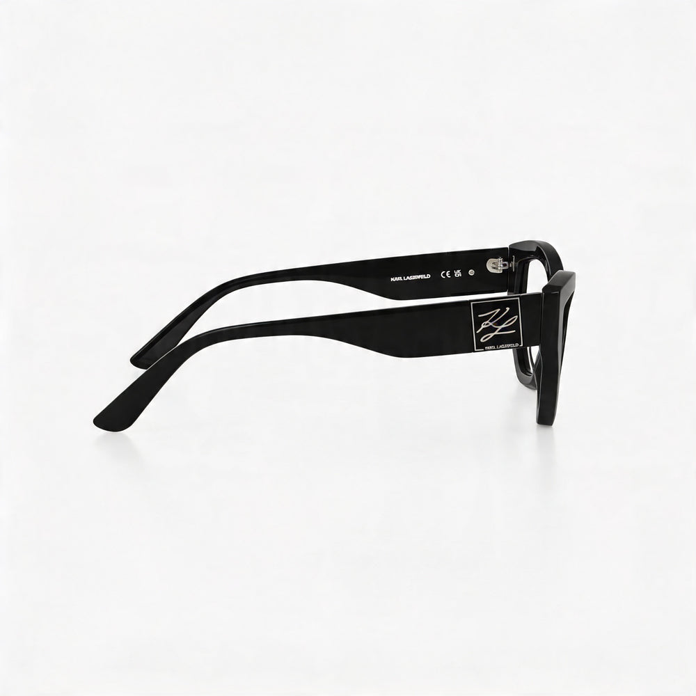 KARL LAGERFELD Kl6211 Women's Black Acetate Eyeglasses 55-17-140