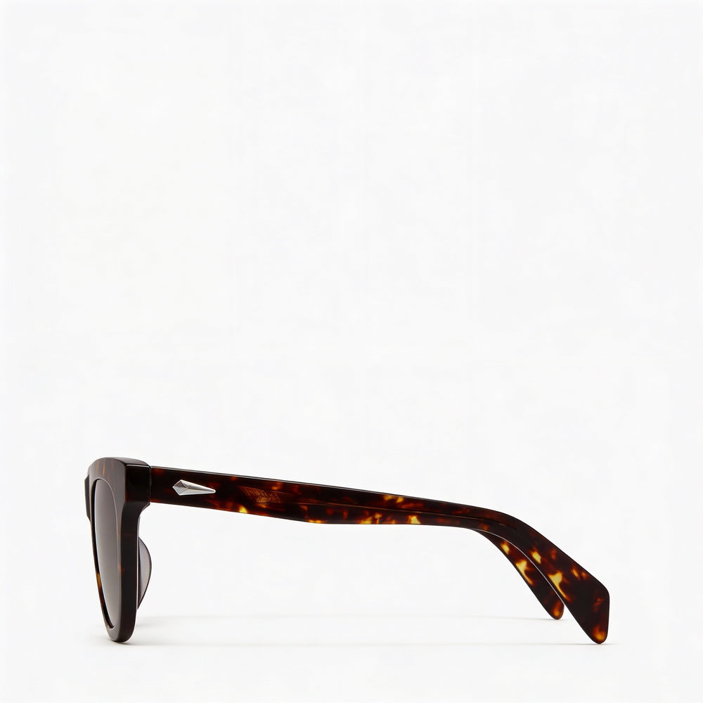Rag & bone Casual Women's Havana Ecological Oil Frame Brown Shaded Non-Polarized Sunglasses 52/19/145