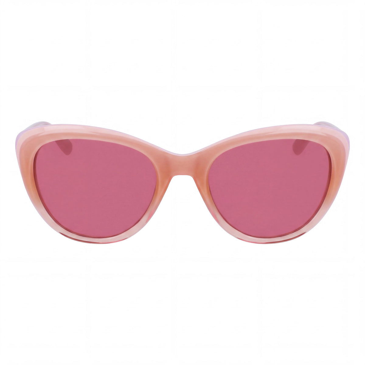 Gafas de sol polarizadas de plástico ojo de gato para mujer Cole Haan Ch7087, color rubor degradado, 53 mm, Photo 2