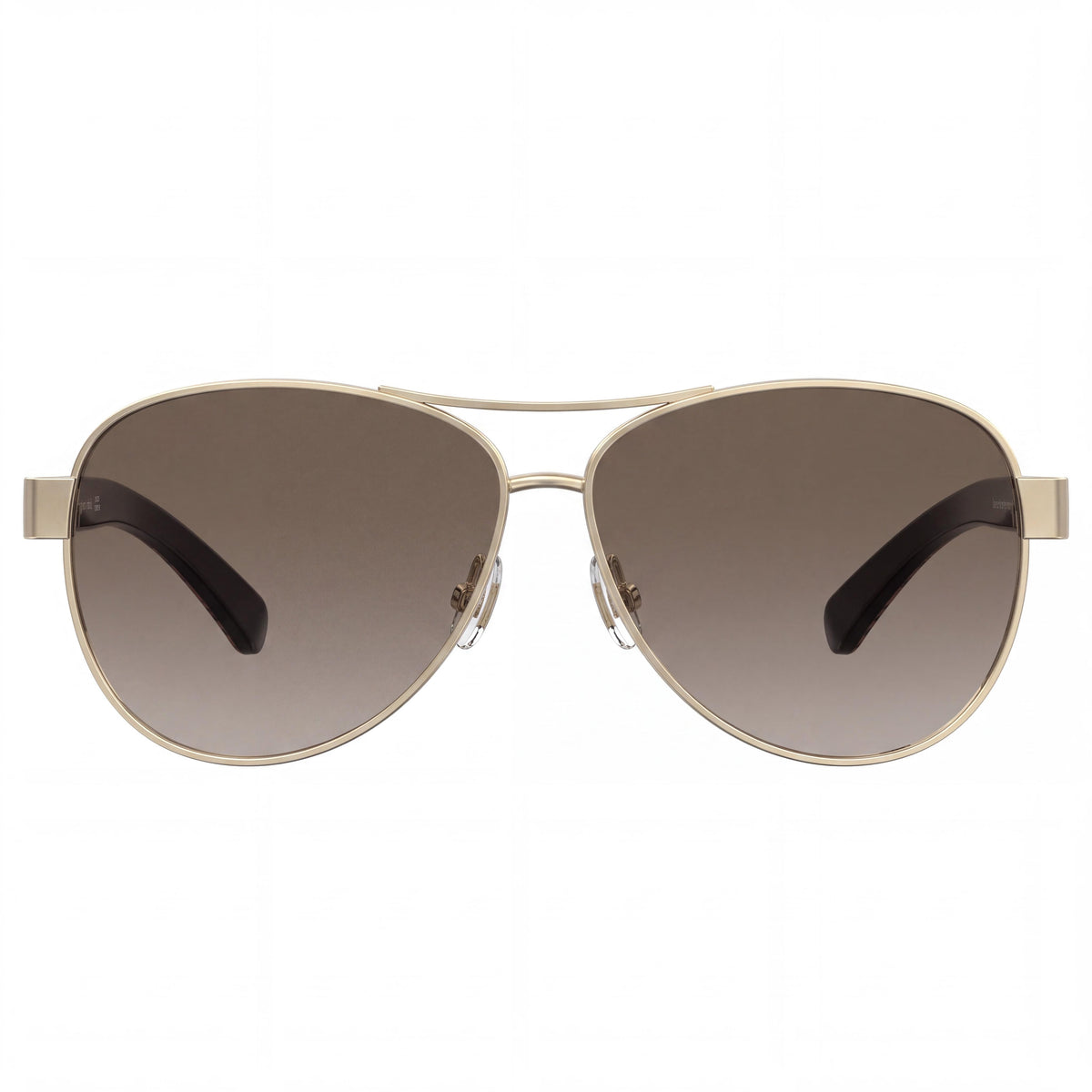 kate spade new york Dalia2/S Pilot Women's Gold Beige Stainless Steel Sunglasses Brown 100% UV Protection 58mm, Photo 2