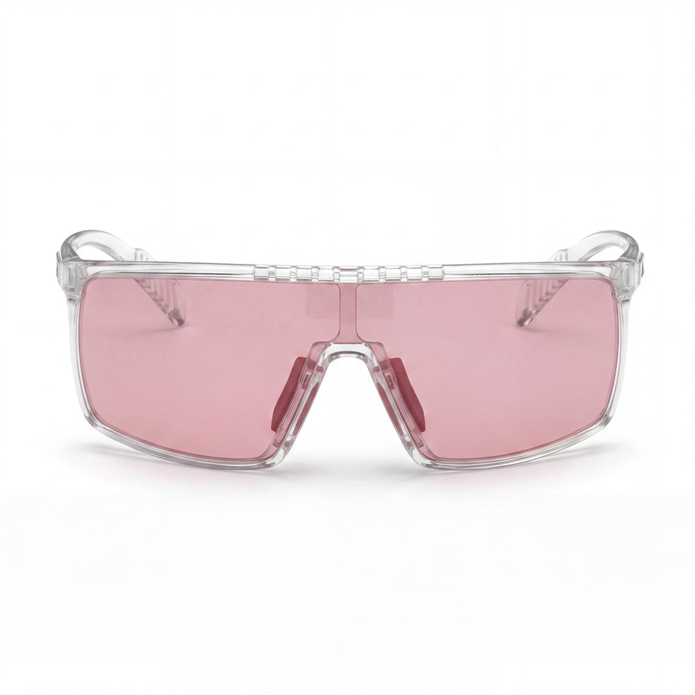 Gafas de sol Adidas Modern Unisex de plástico Rosa Cristal Burdeos a Gris Fotocromáticas Protección UV 128 mm