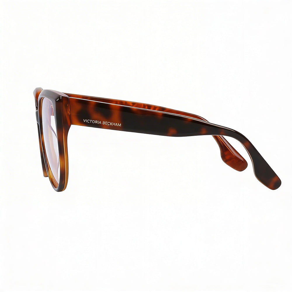 Victoria Beckham Modern VB2617 Unisex Acetate Havana Caramel Polycarbonate Lenses Sunglasses 55mm