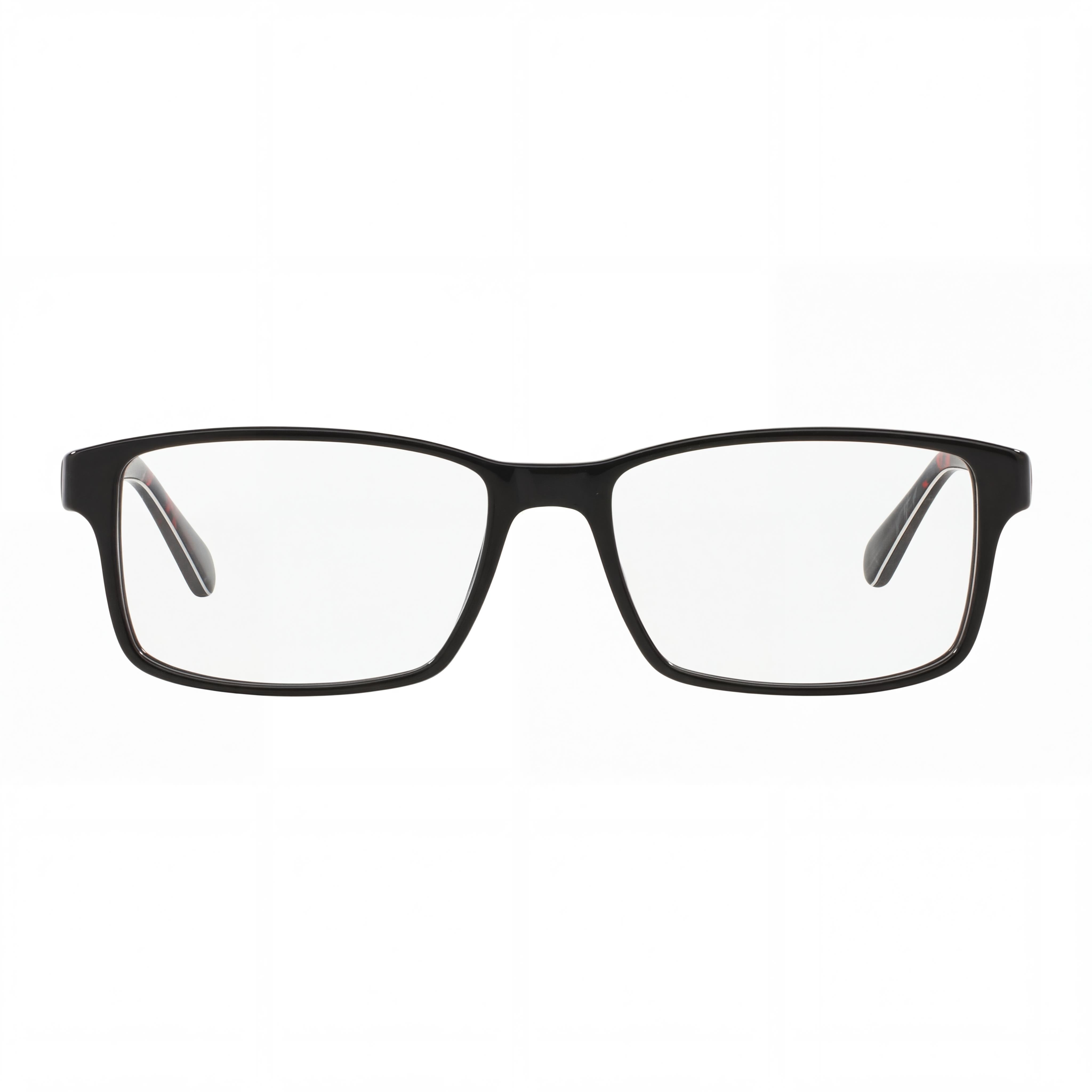POLO RALPH LAUREN Ph2123 Men's Eyeglasses featuring a Shiny Black Acetate Frame and 56mm Lens Width, Photo 2