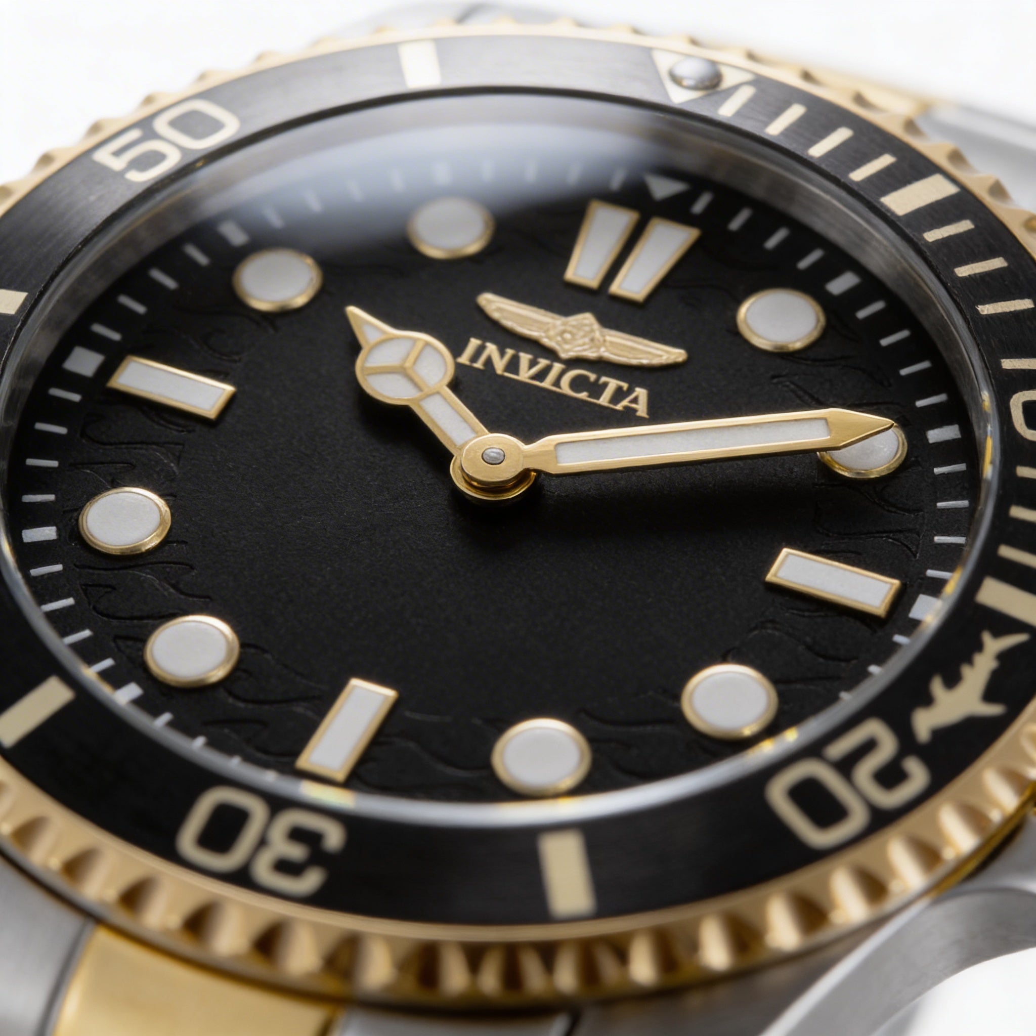 Reloj de cuarzo Invicta Pro Diver 49698 para hombre, de 43 mm, con pulsera de acero inoxidable y esfera negra, 10 ATM, Photo 2