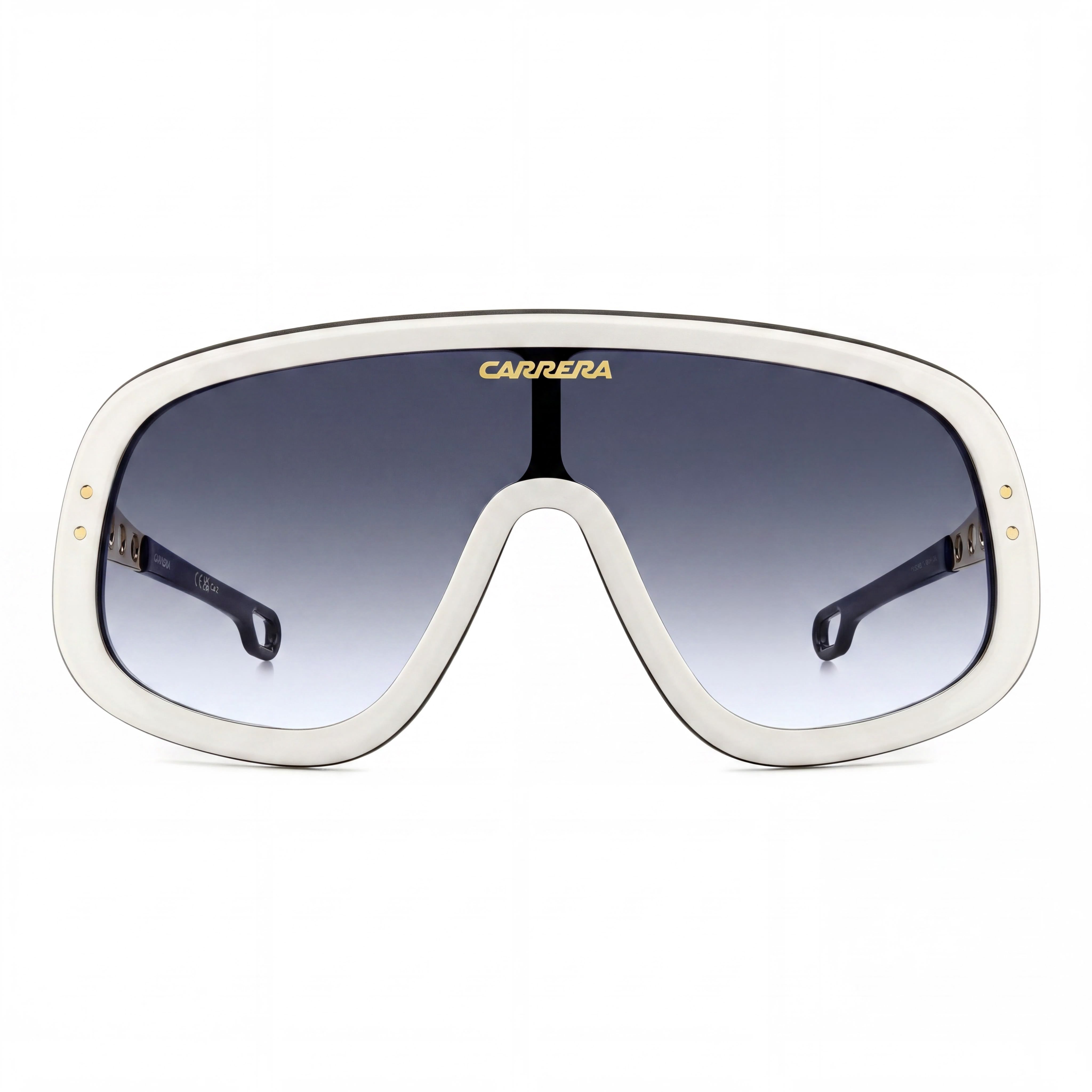 Gafas de sol Carrera modernas unisex, montura dorada, lentes azul oscuro degradadas, metal o TR90, 99/01/140, Photo 2