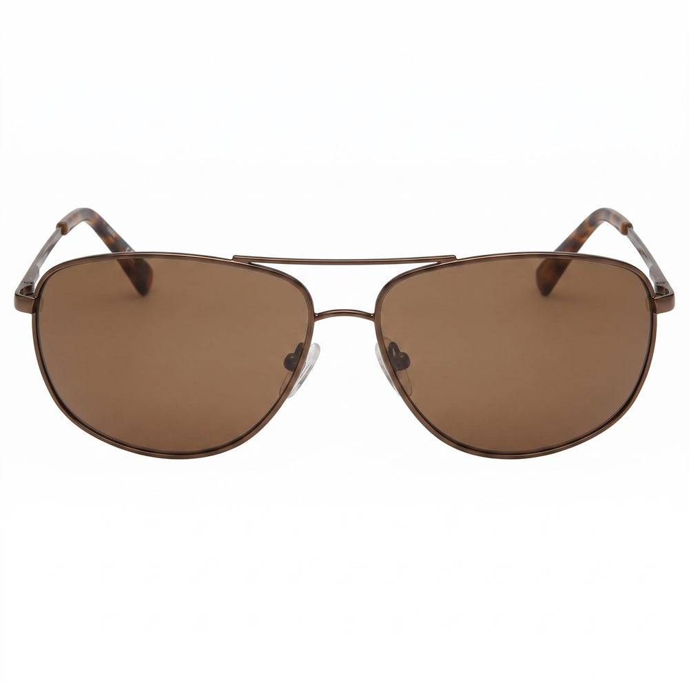 Gafas de sol Calvin Klein CK19136S-200 para hombre, modelo Navigator, marrones, 57 mm