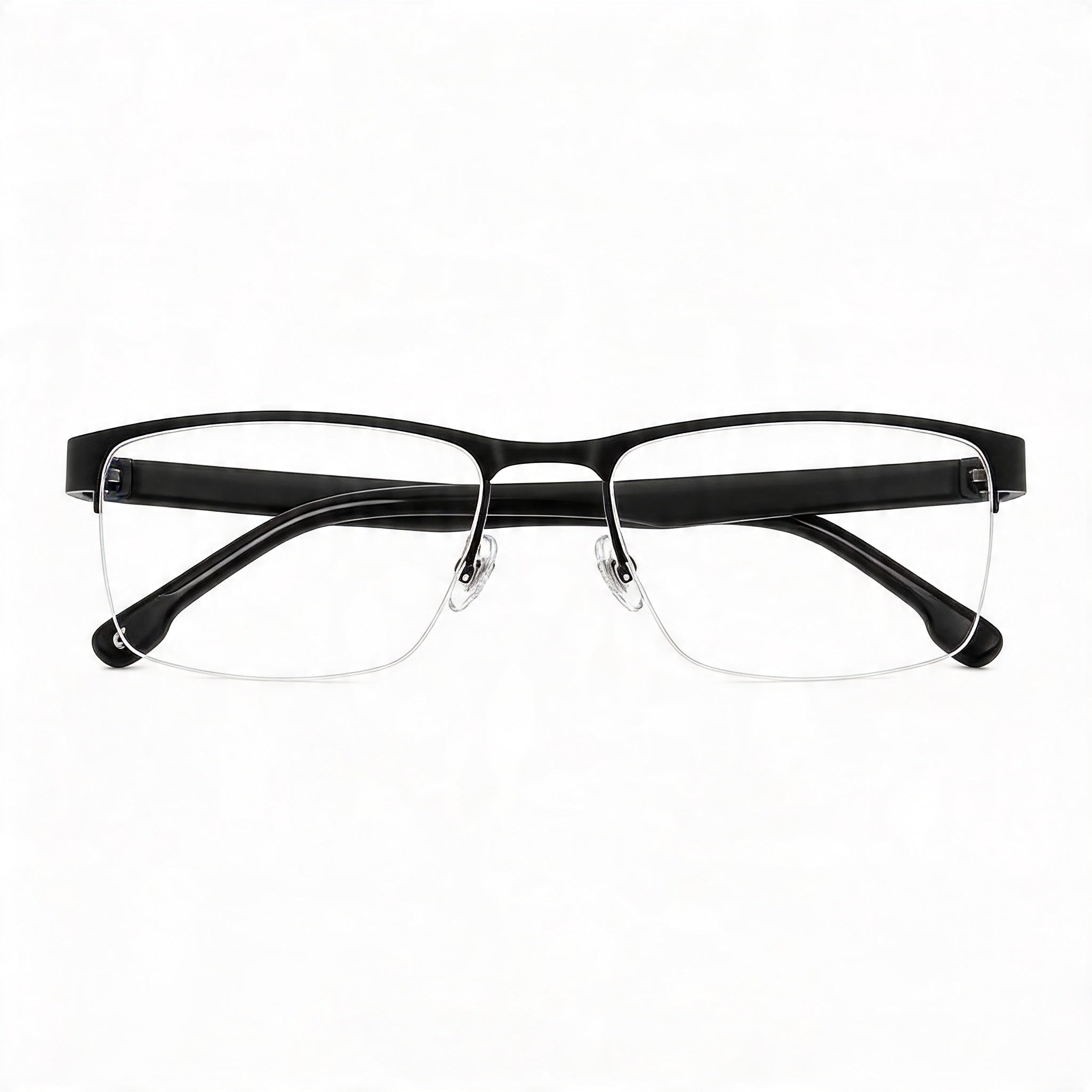 Gafas clásicas unisex Carrera con montura de acero inoxidable y lentes negras no-mate, ancho de lente 58mm, Photo 2