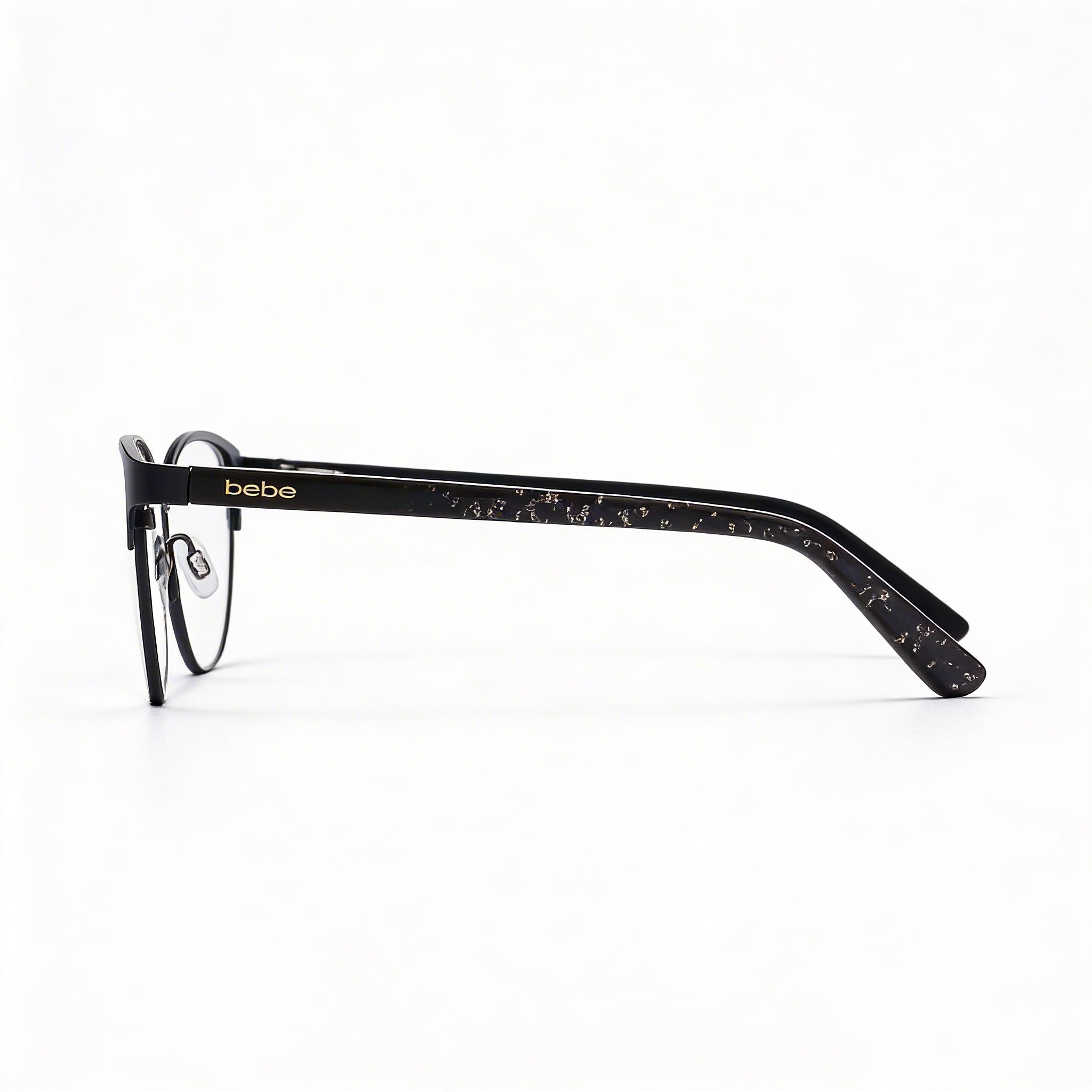 Gafas bebe Bb5202 de metal ligero para hombre con lentes de policarbonato transparente (lente 53mm, puente 16mm, patilla 140mm), Photo 3