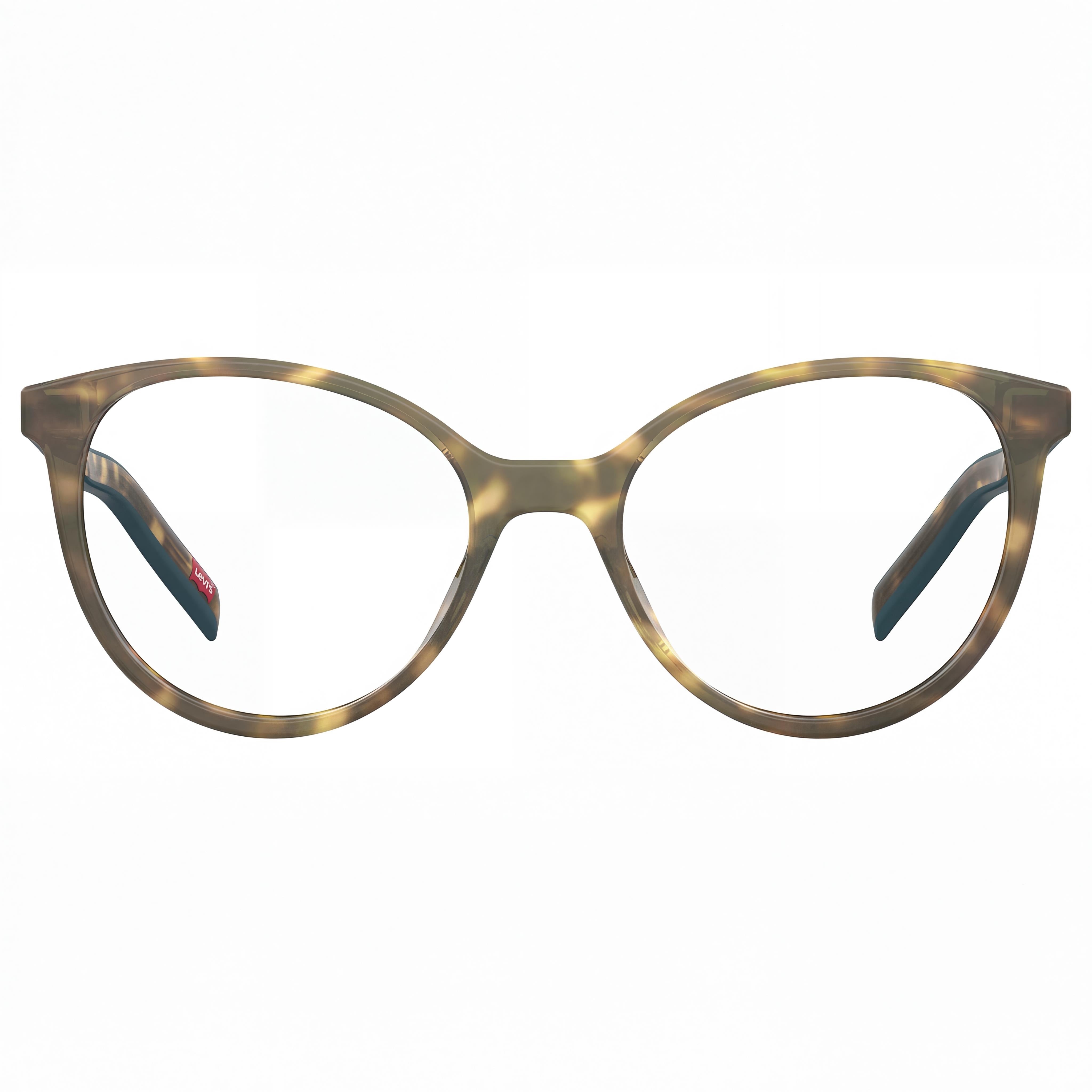 LEVIS Women's Non-polarised Eyeglasses with Plastic Frame Material and Demo Lenses, Lens Width 51mm, Photo 2