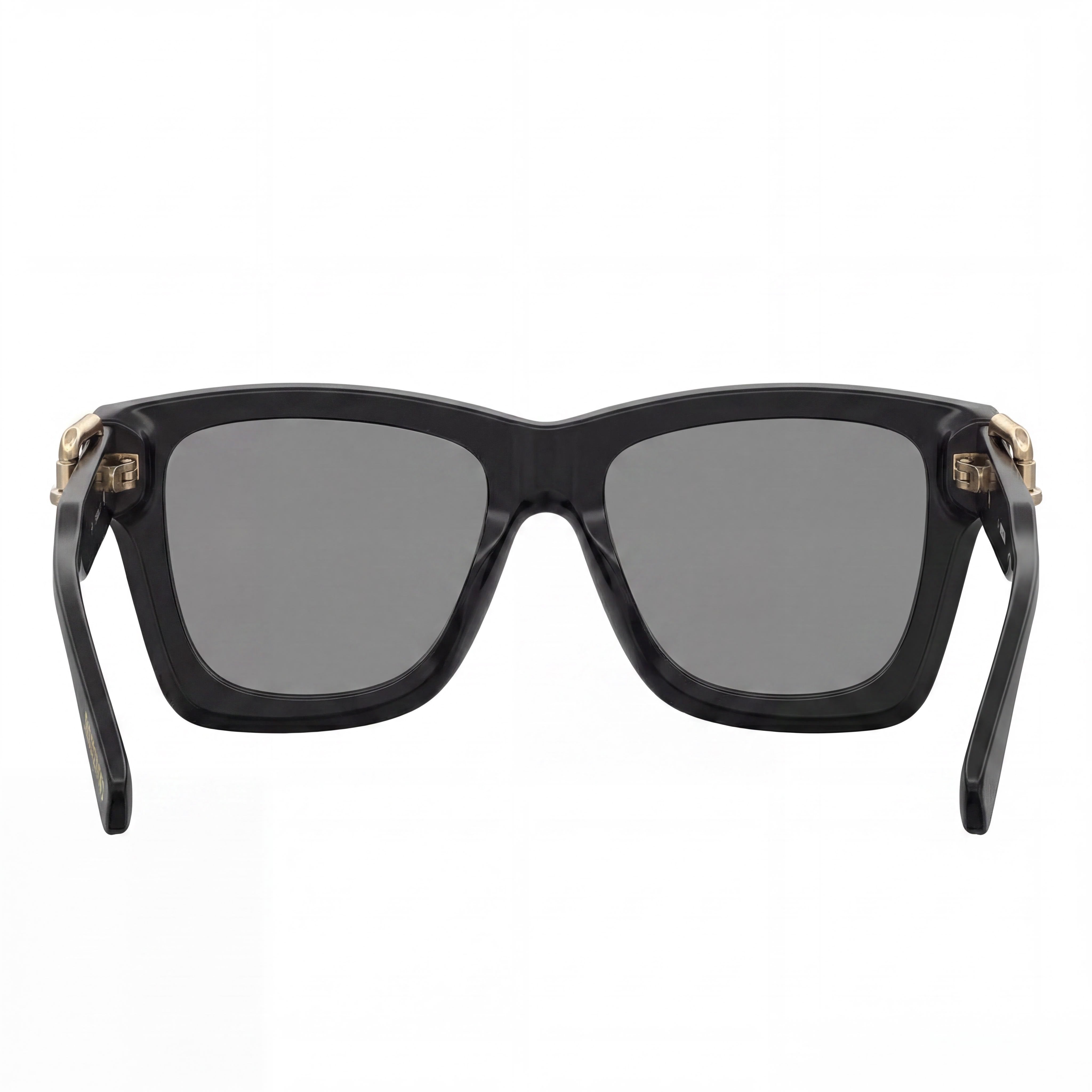 Gafas de sol cuadradas clásicas Moschino MOS131/S para mujer, montura de plástico negra/gris oscuro, lentes negras, protección UV, 54-16-140, Photo 2